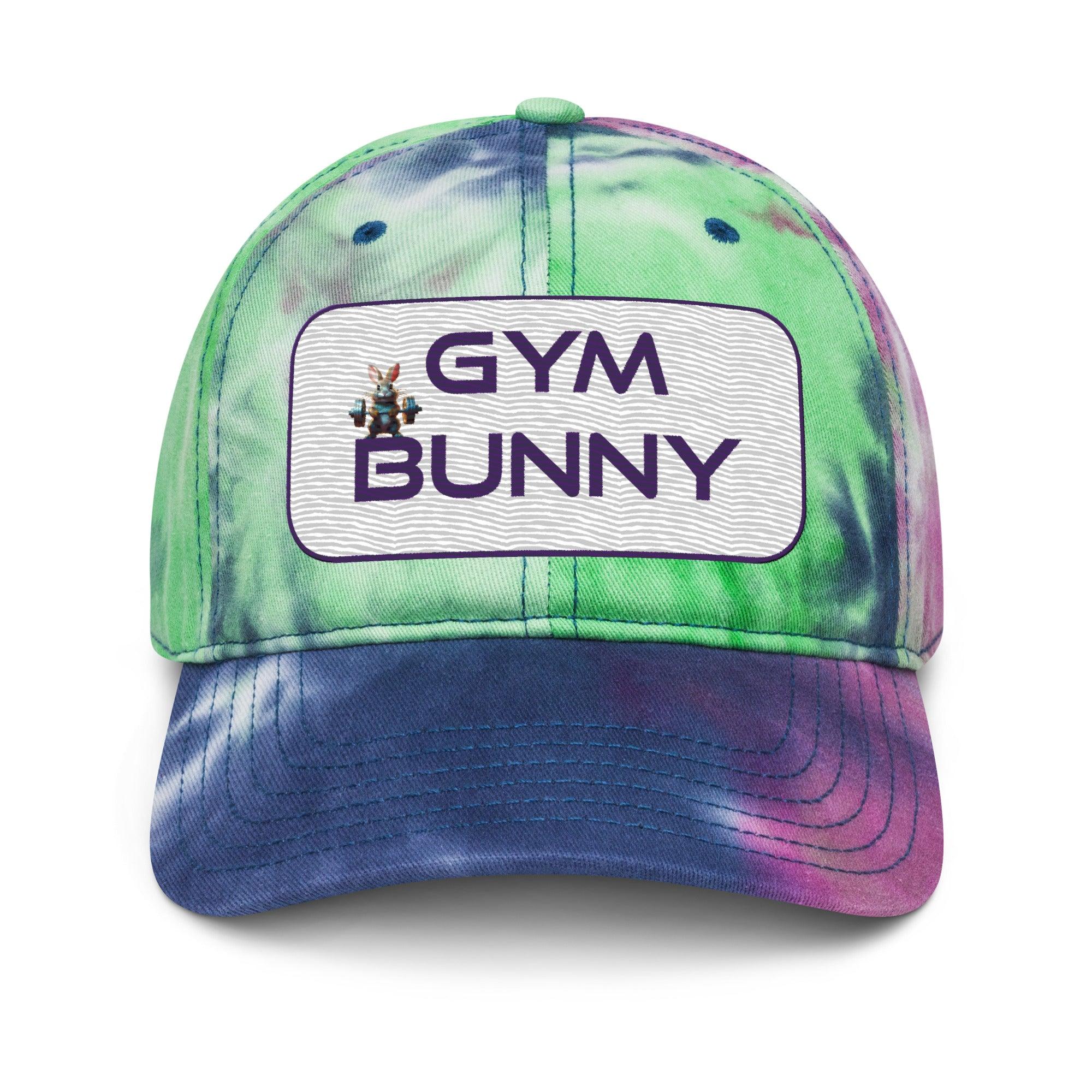 'Gym Bunny' Tie dye hat - POMA Graphics