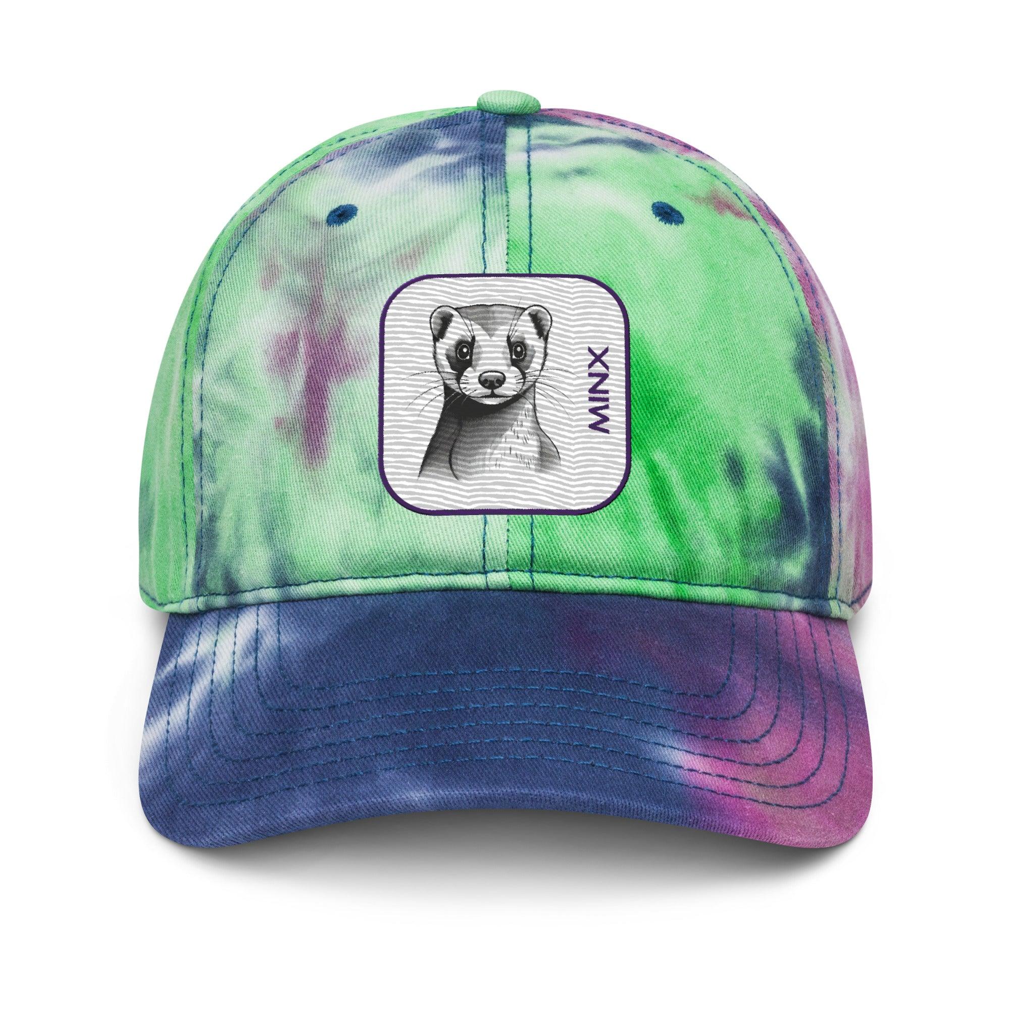 'Minx' Tie dye hat - POMA Graphics