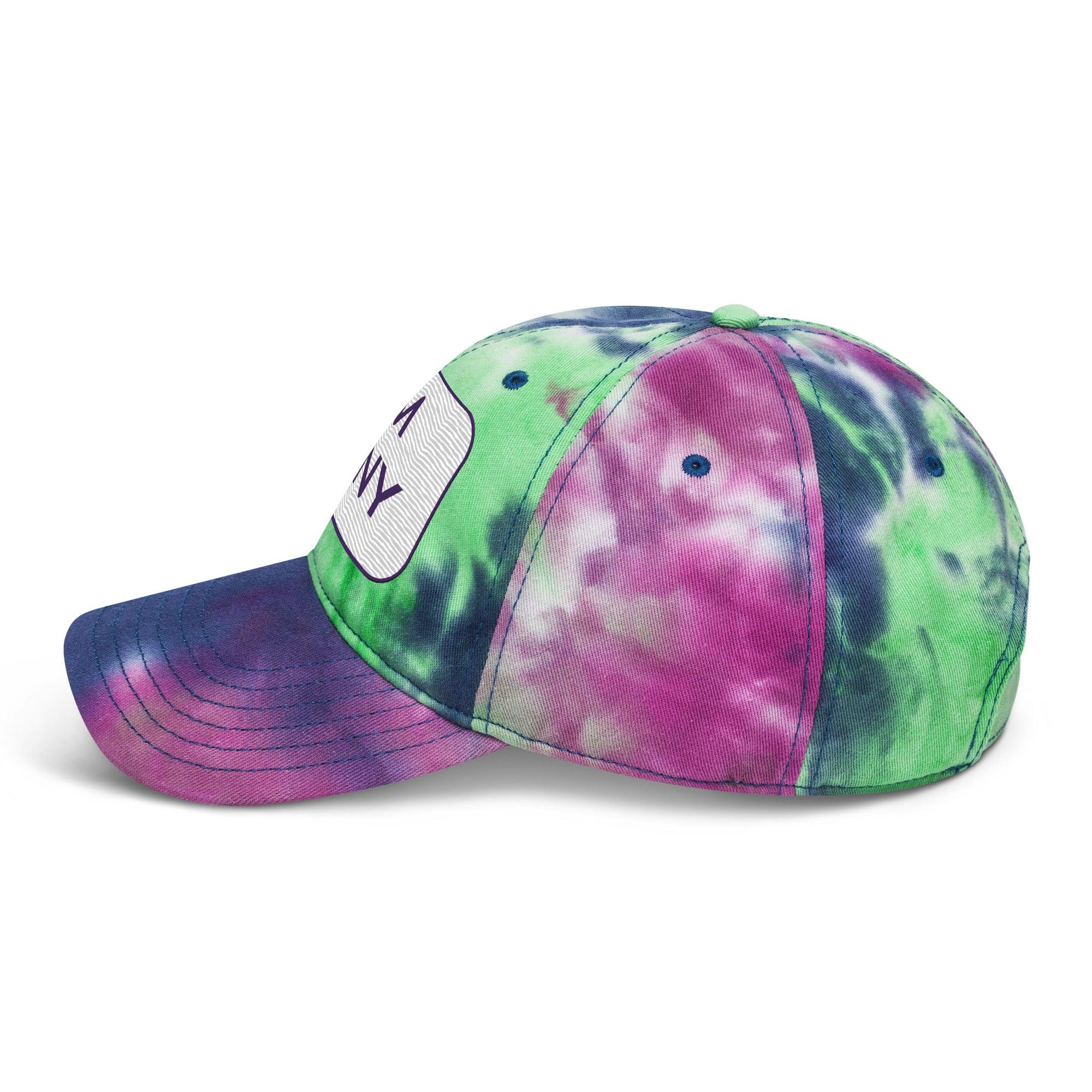 'Gym Bunny' Tie dye hat - POMA Graphics