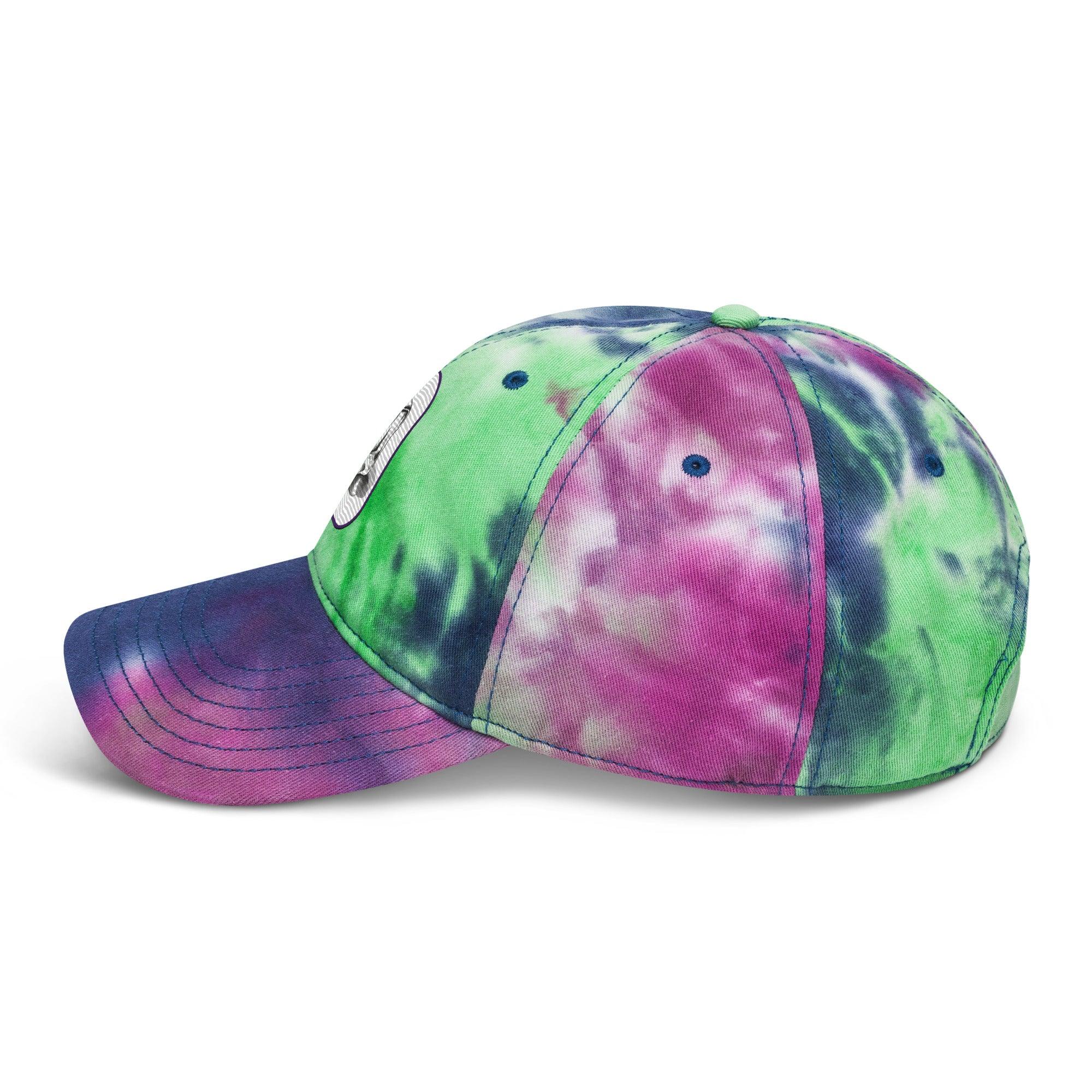 'Cold As Ice' Tie dye hat - POMA Graphics