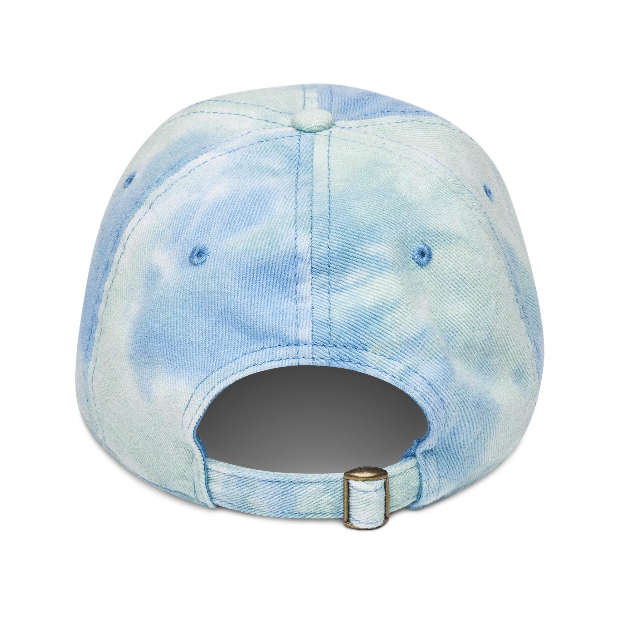 'Cold As Ice' Tie dye hat - POMA Graphics