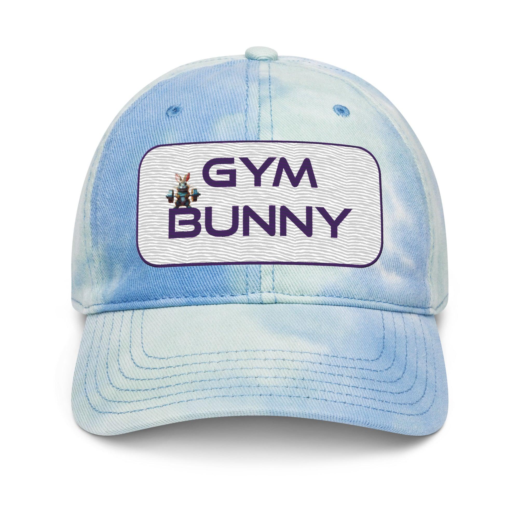 'Gym Bunny' Tie dye hat - POMA Graphics