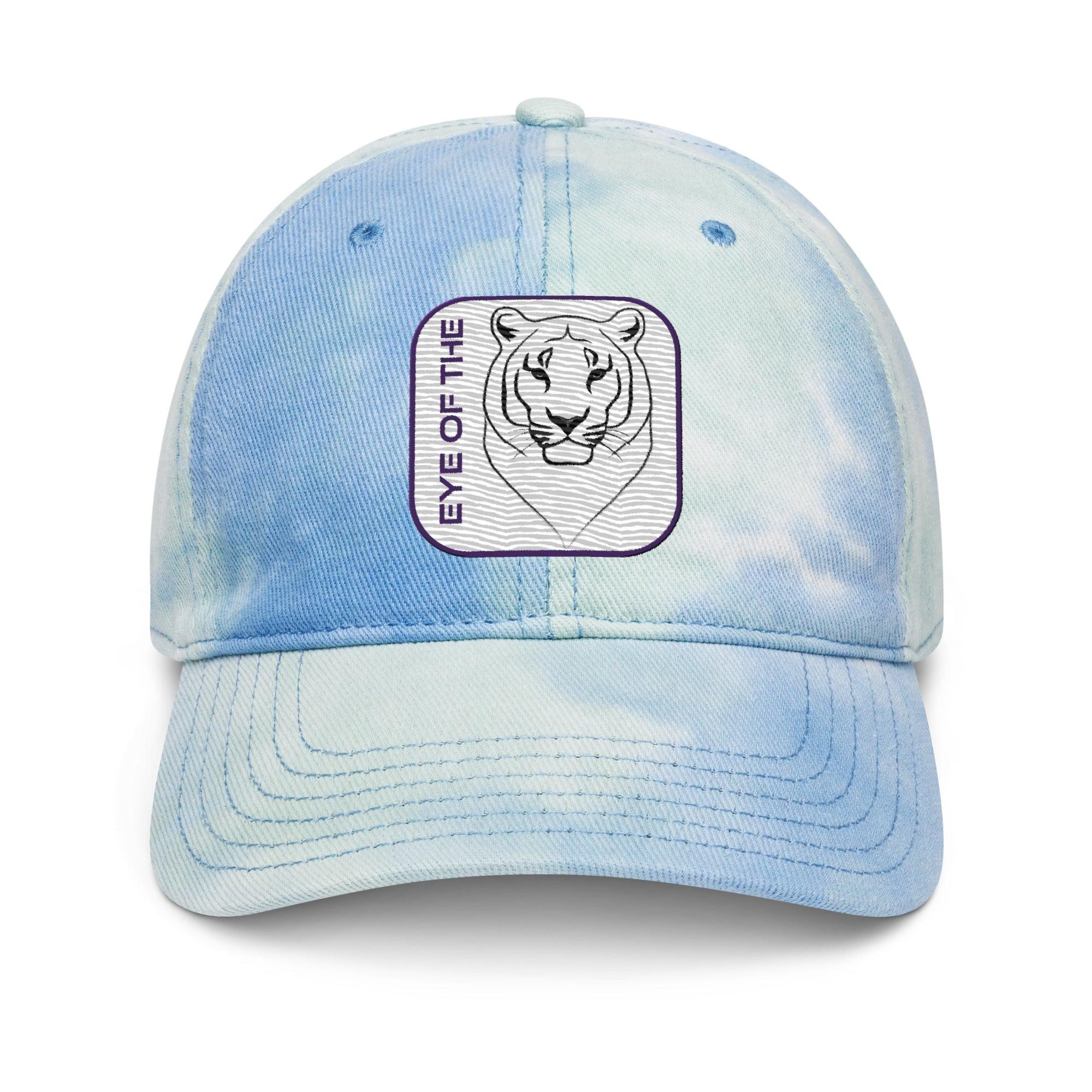 'Eye Of The Tiger' Tie dye hat - POMA Graphics