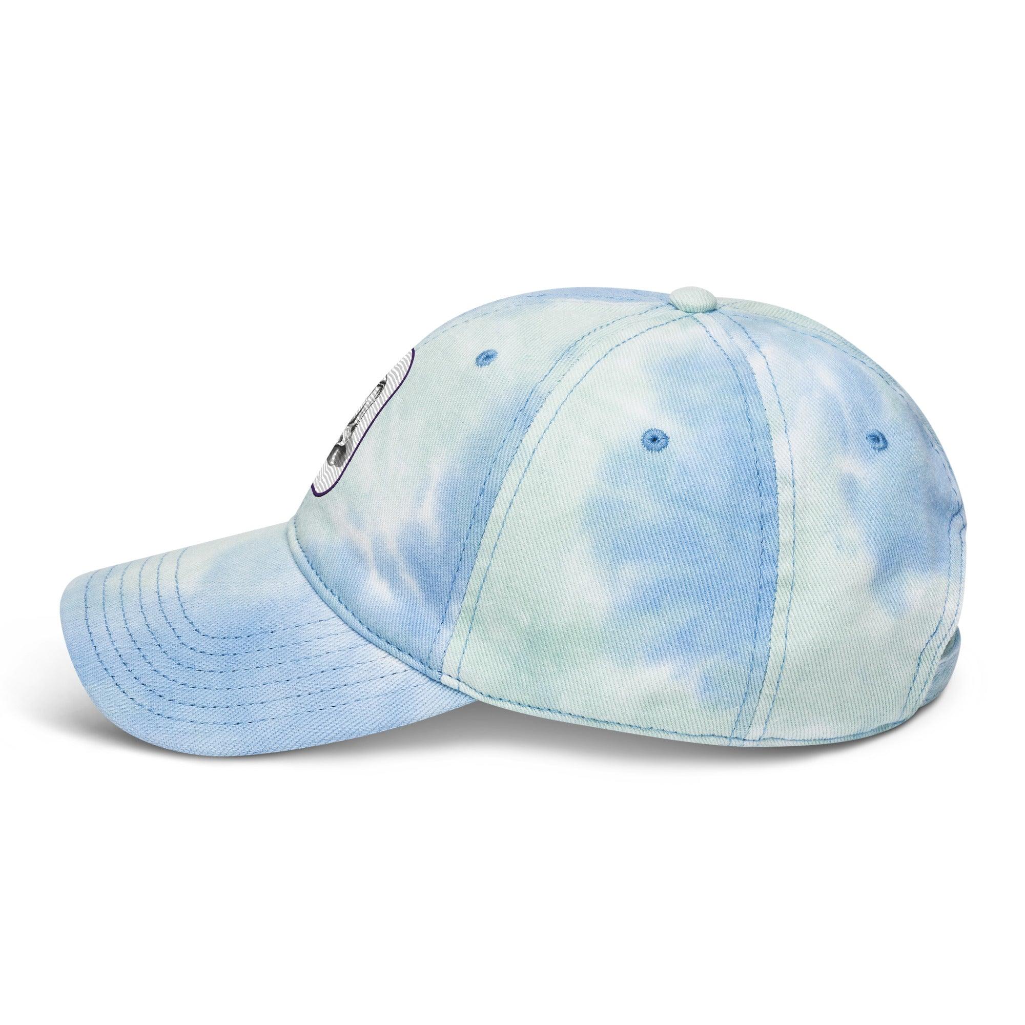 'Cold As Ice' Tie dye hat - POMA Graphics