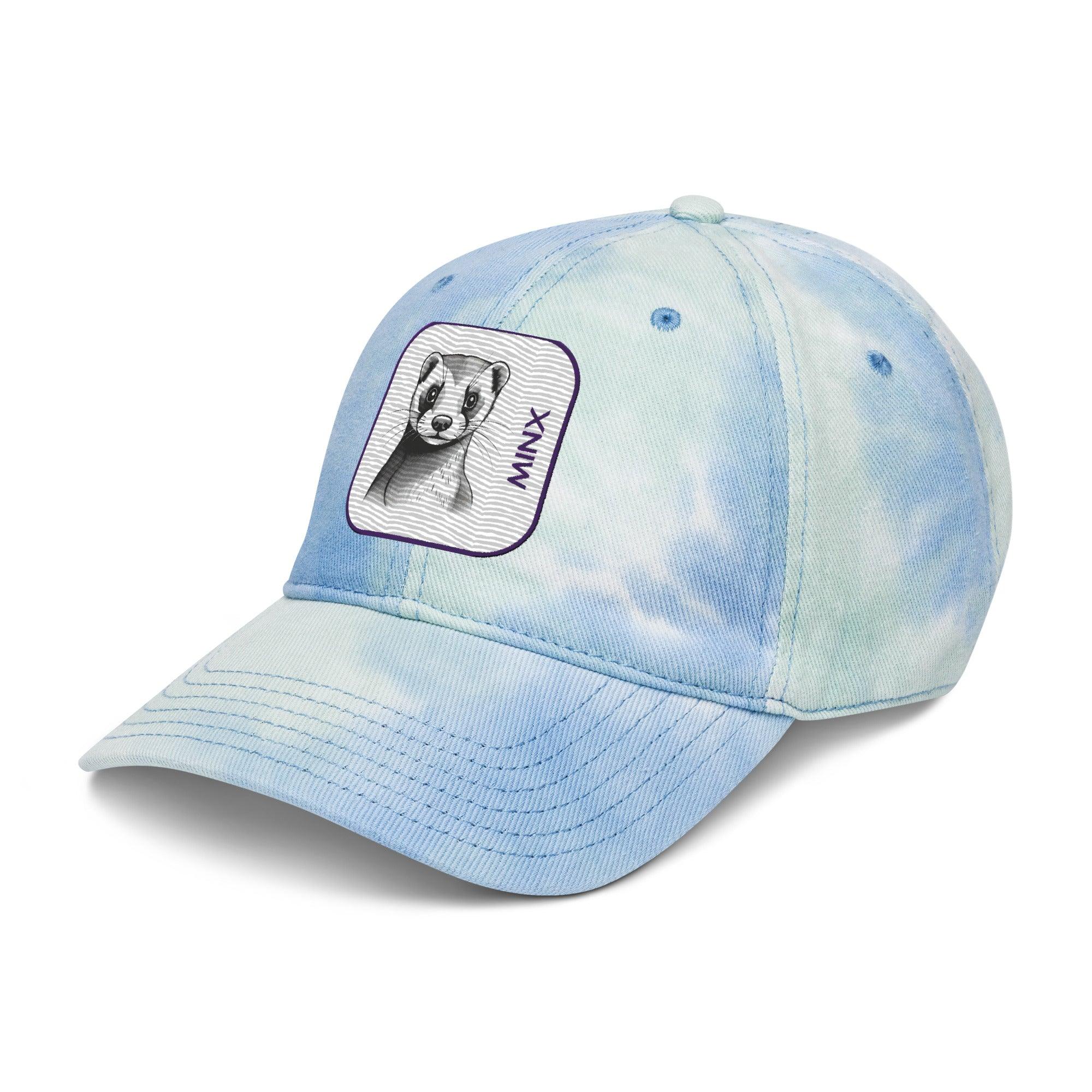 'Minx' Tie dye hat - POMA Graphics