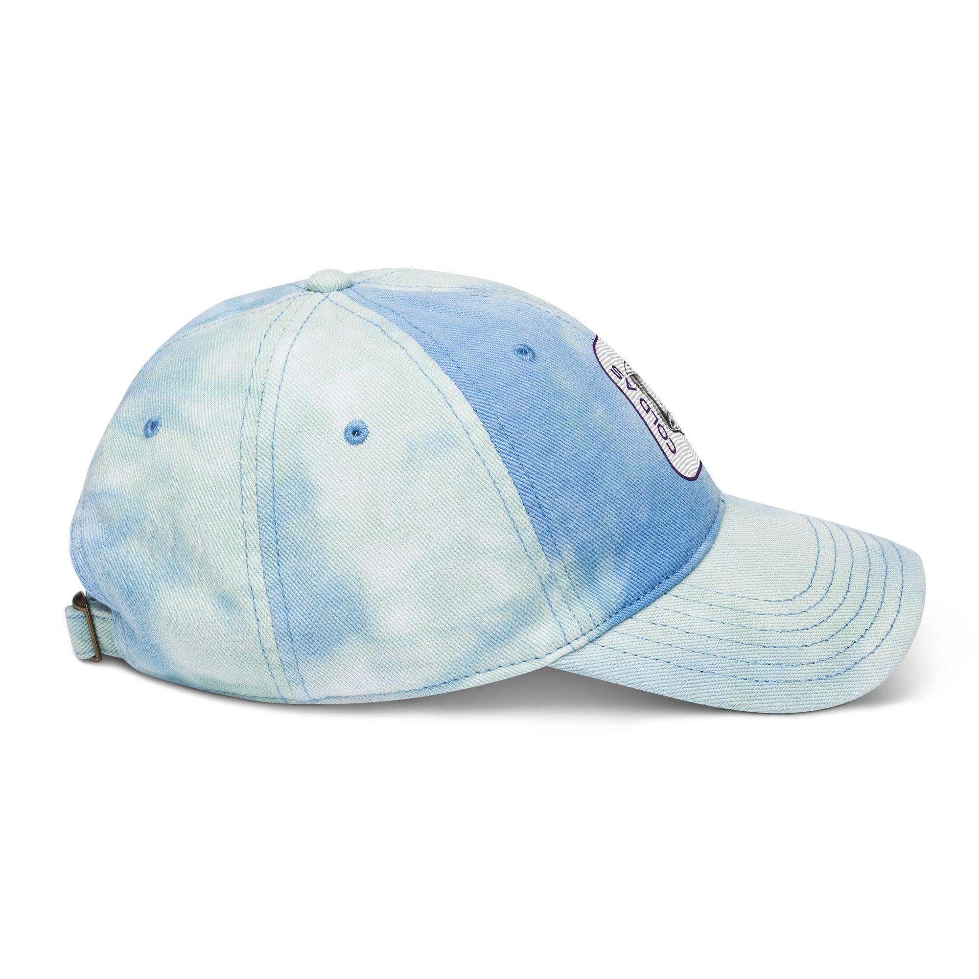 'Cold As Ice' Tie dye hat - POMA Graphics