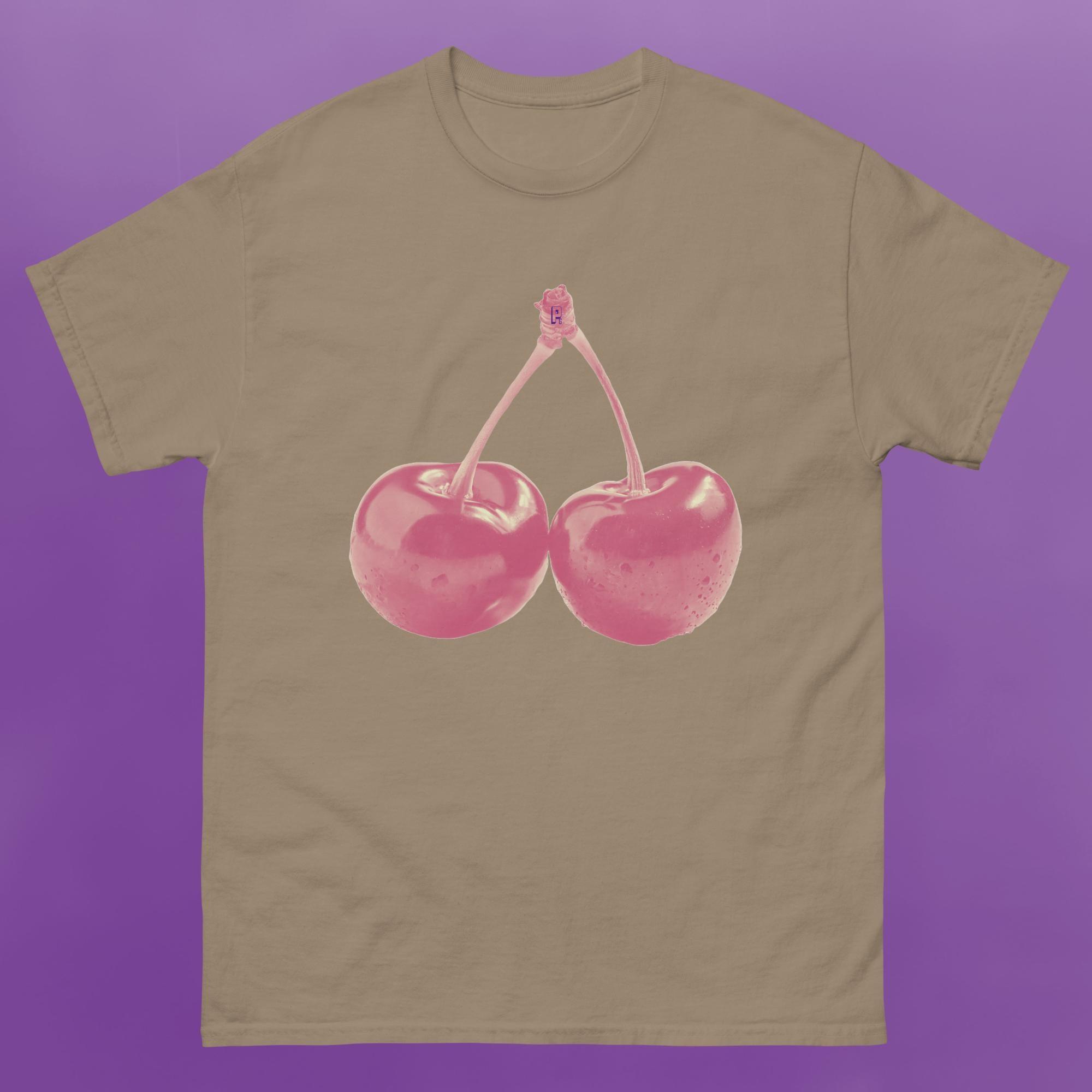 'Cherry Red' Boyfriend T-shirt