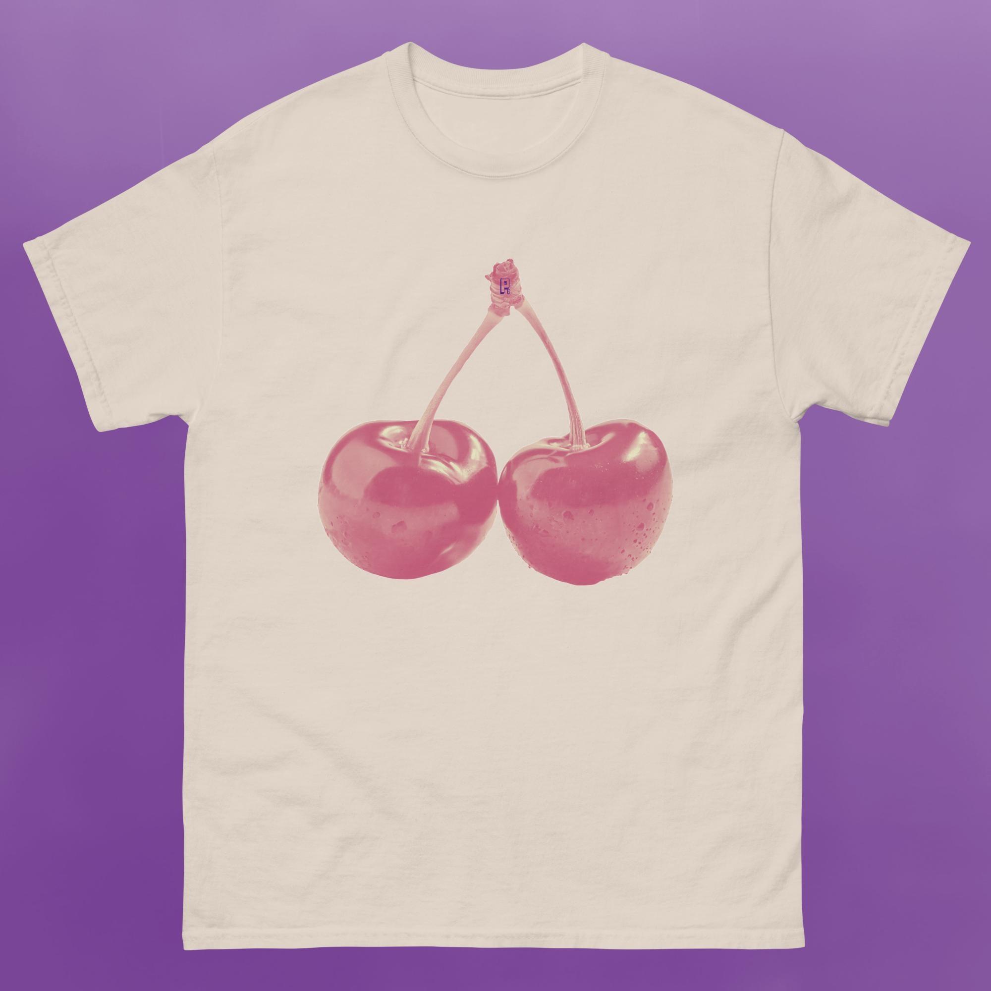 'Cherry Red' Boyfriend T-shirt