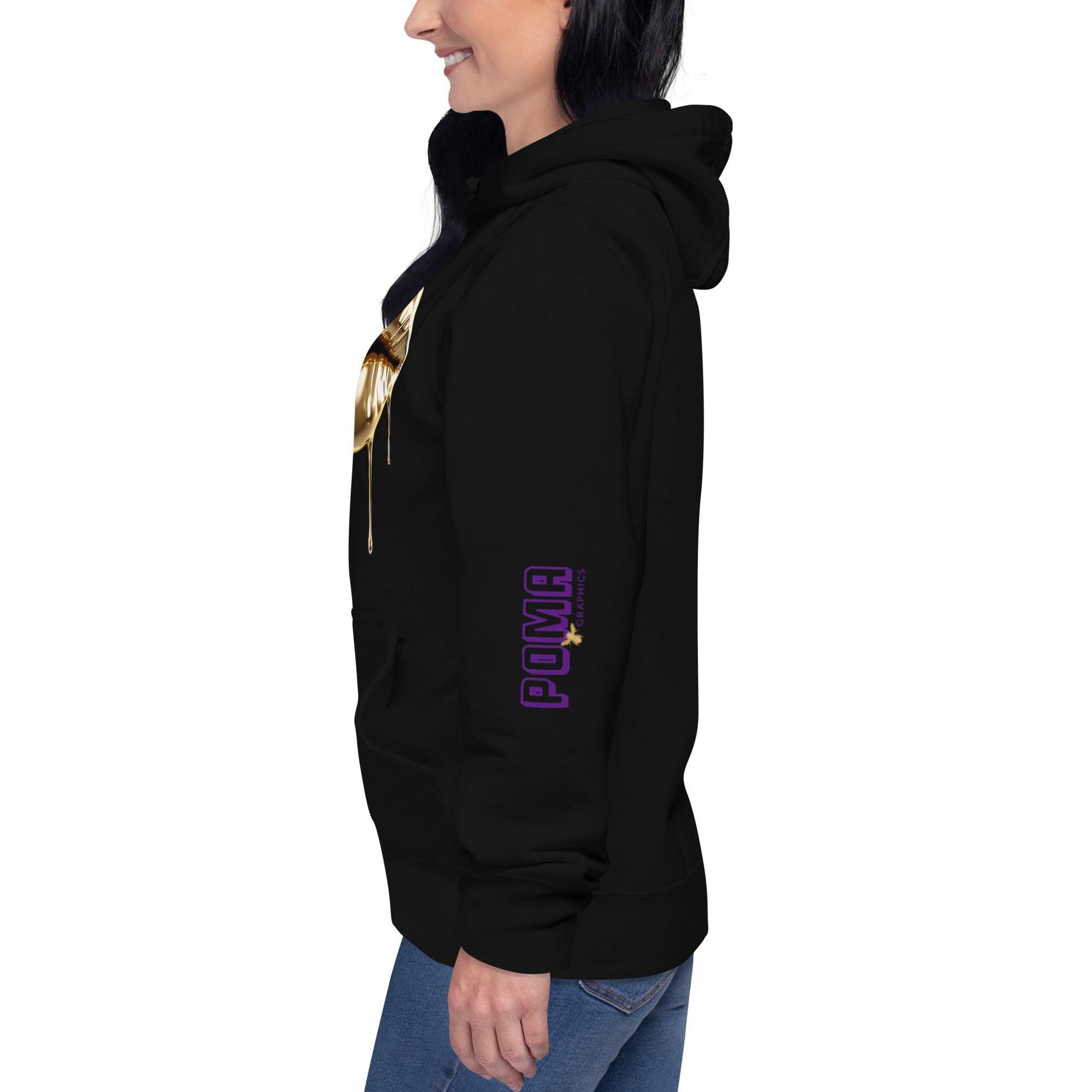 'Gold Edition Pure' Boyfriend Premium Hoodie - POMA Graphics