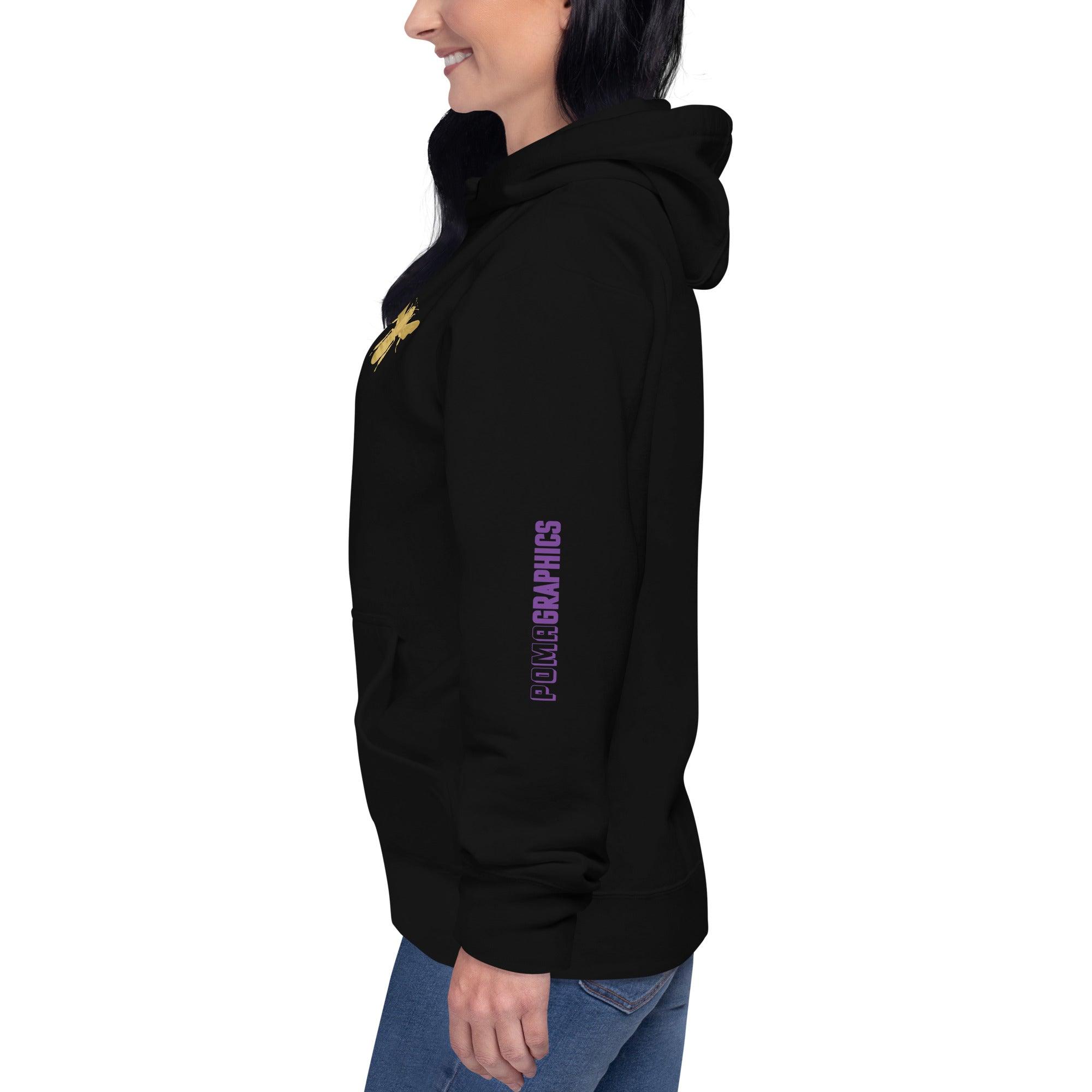 'Gold Edition Bee' Boyfriend Premium Hoodie - POMA Graphics