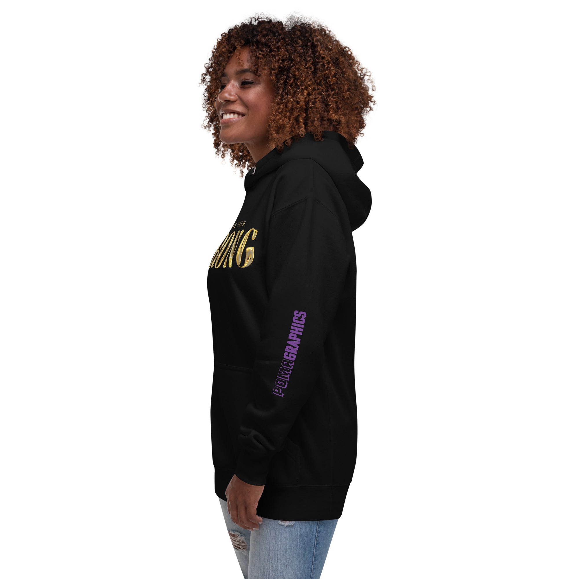 'Gold Edition Prove Them Wrong' Boyfriend Premium Hoodie - POMA Graphics