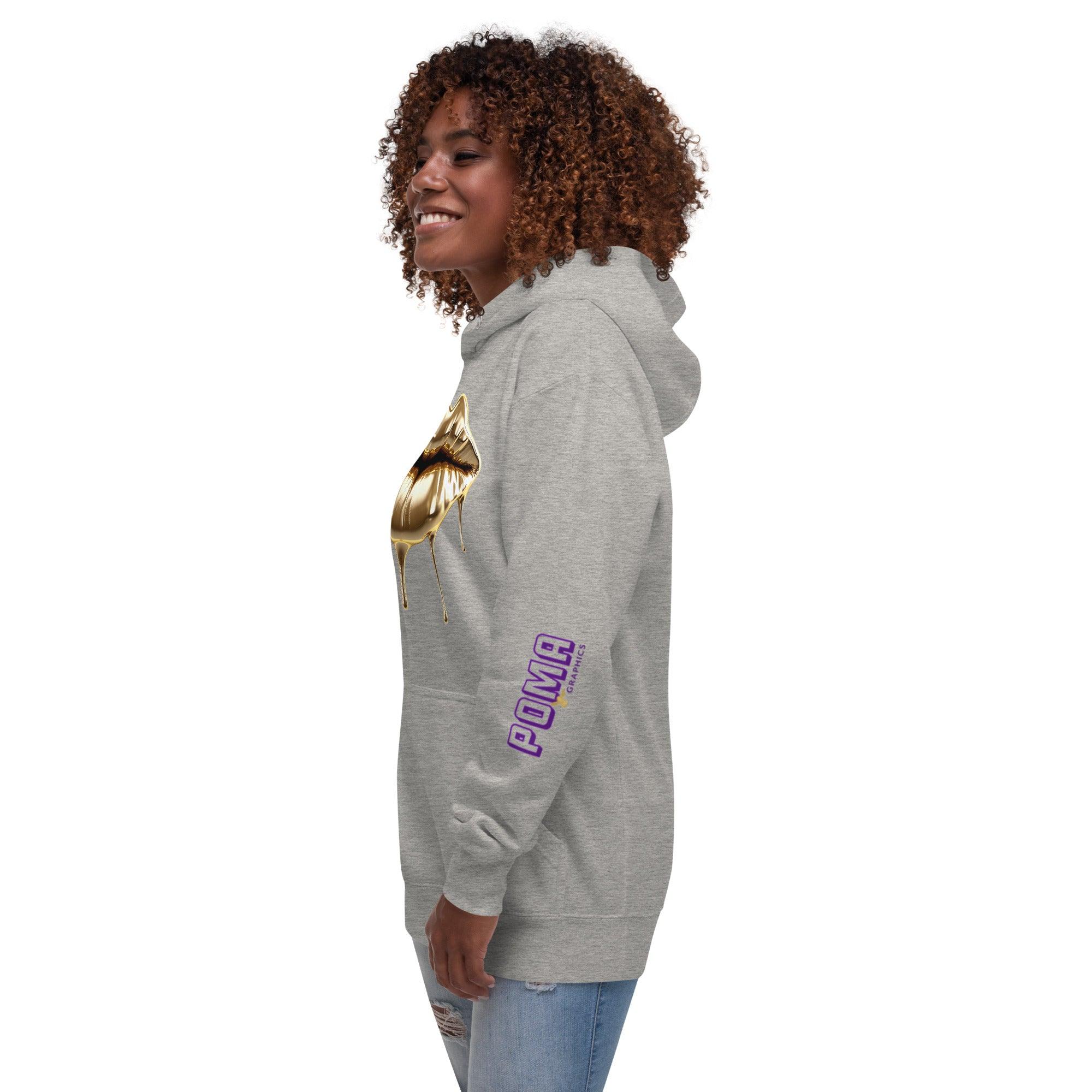 'Gold Edition Pure' Boyfriend Premium Hoodie - POMA Graphics