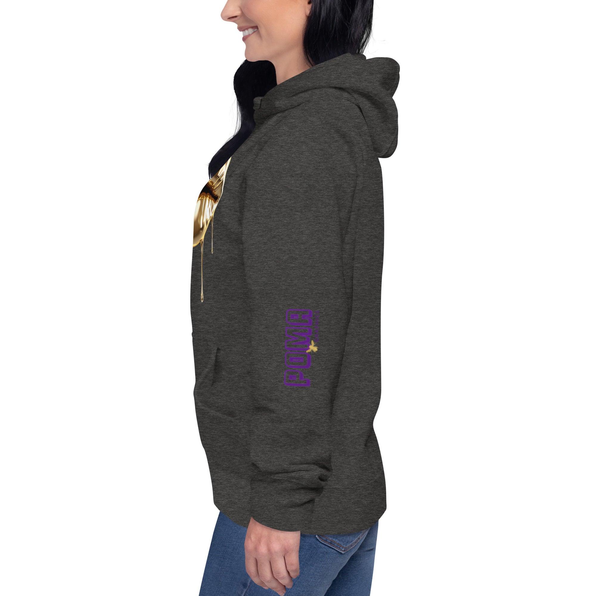 'Gold Edition Pure' Boyfriend Premium Hoodie - POMA Graphics