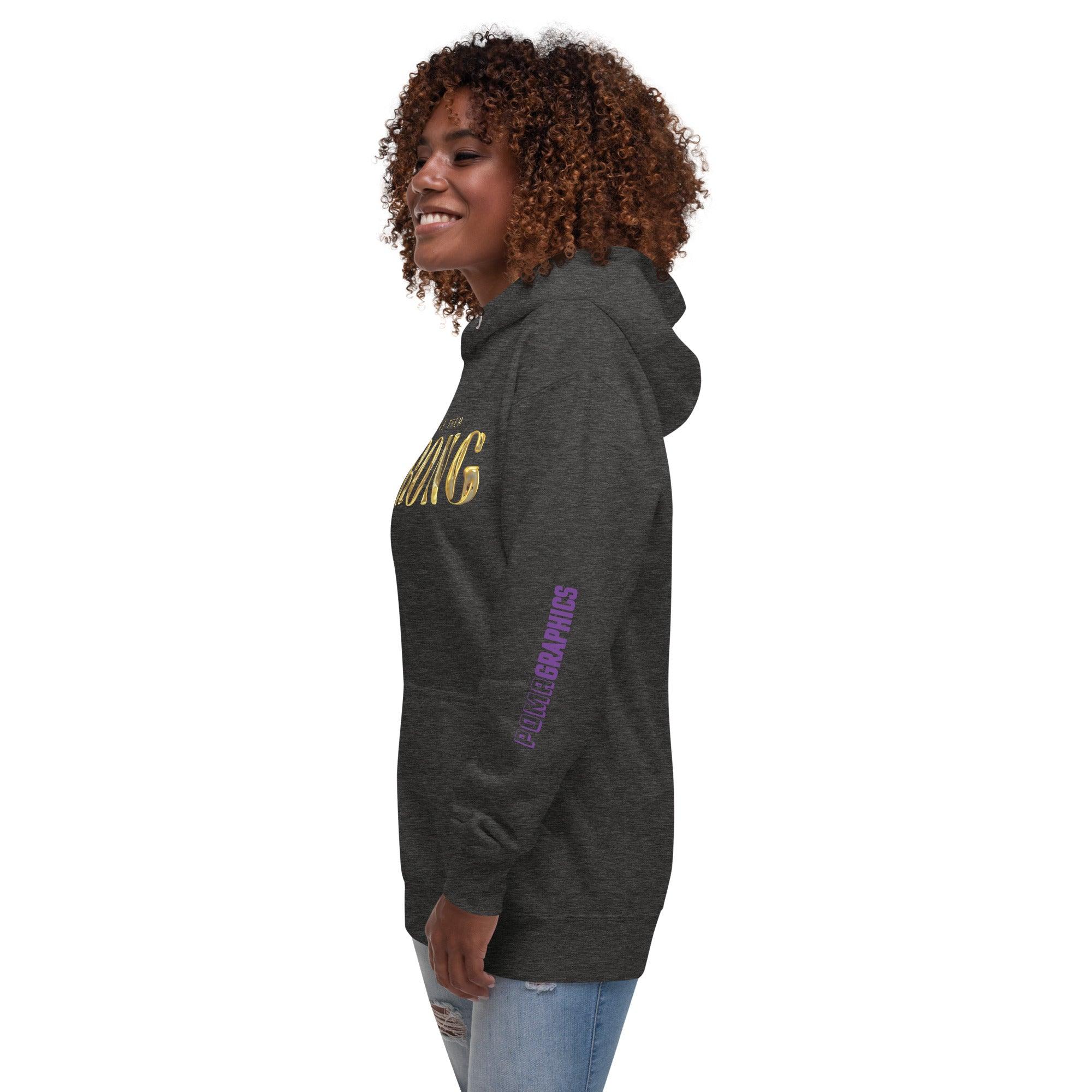 'Gold Edition Prove Them Wrong' Boyfriend Premium Hoodie - POMA Graphics