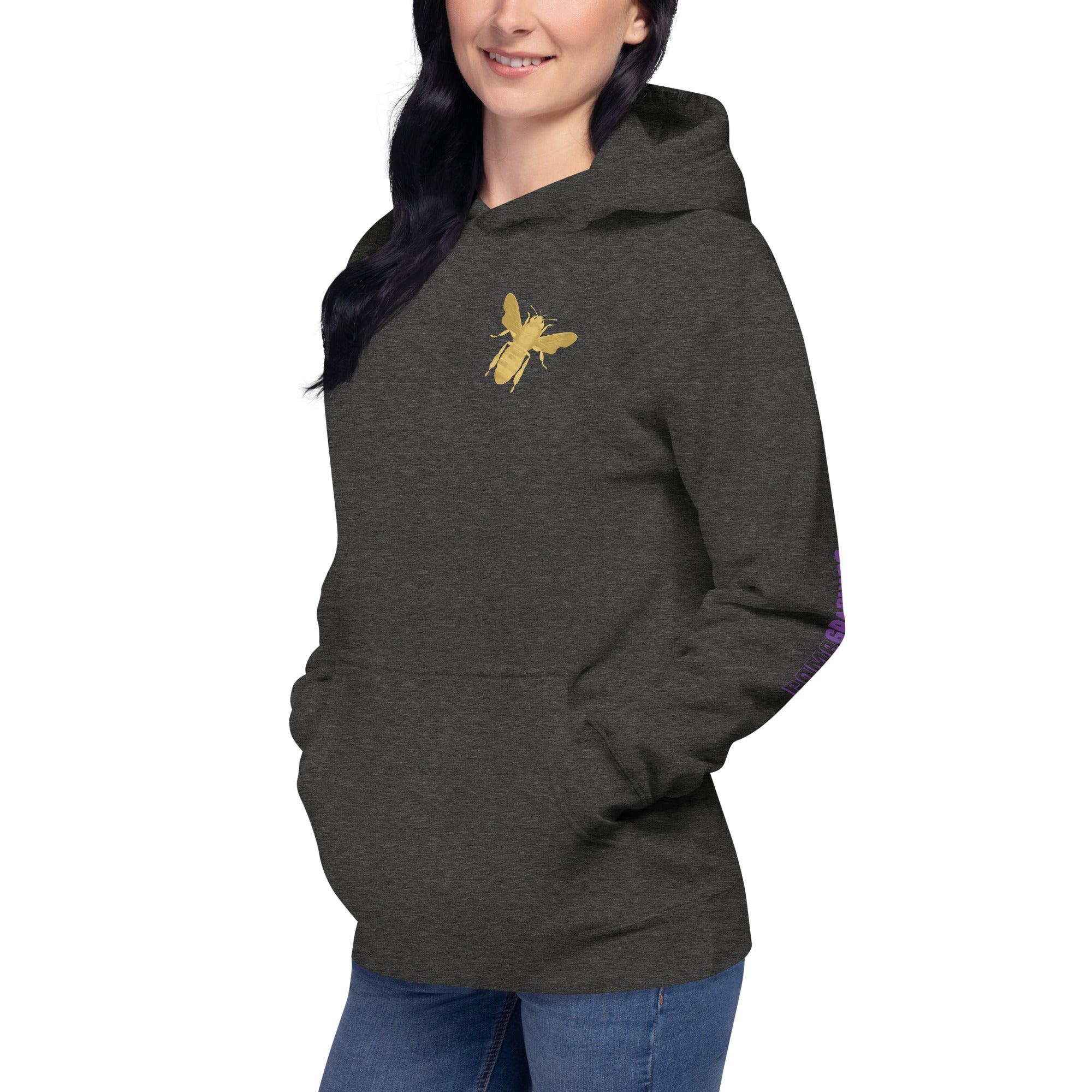 'Gold Edition Bee' Boyfriend Premium Hoodie - POMA Graphics