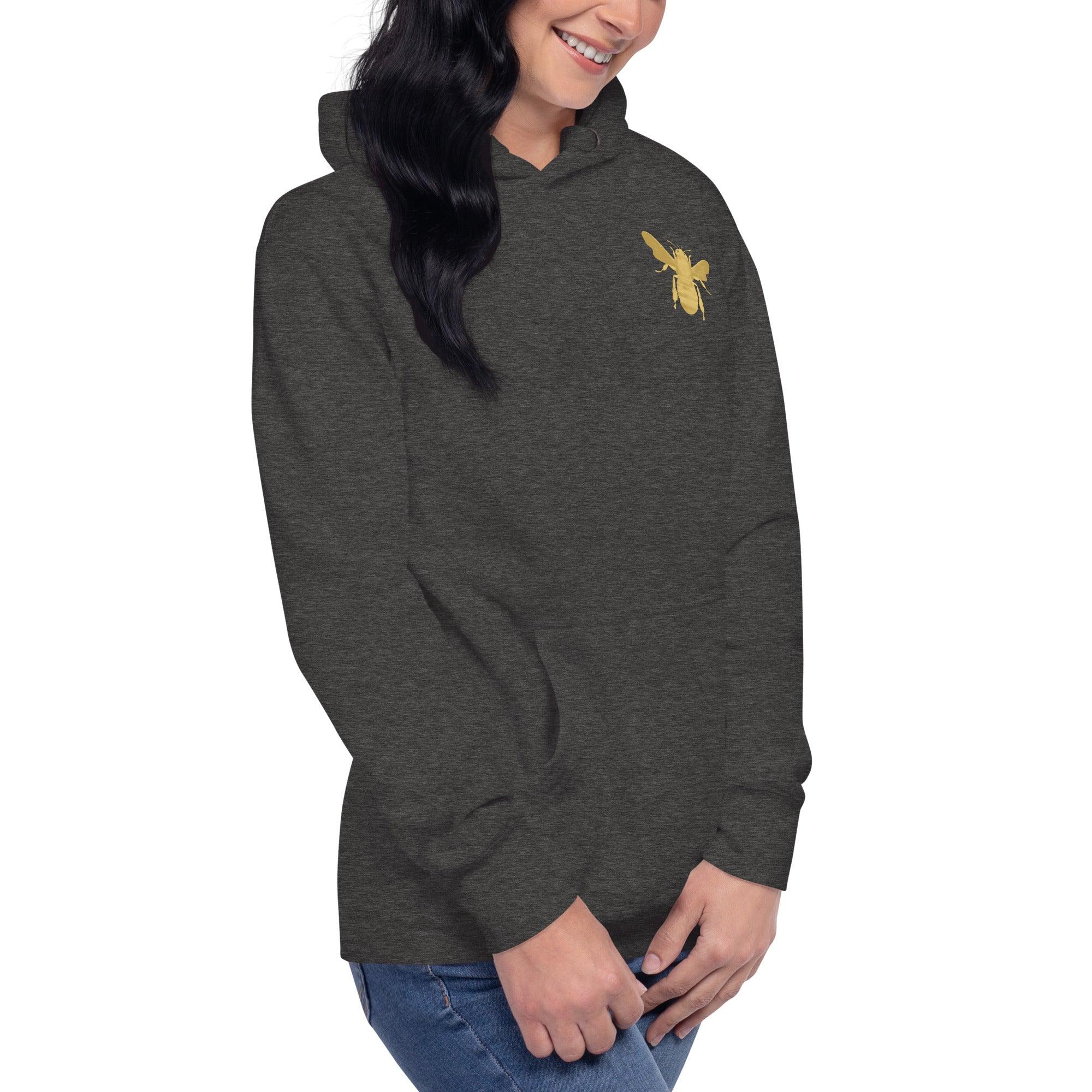 'Gold Edition Bee' Boyfriend Premium Hoodie - POMA Graphics