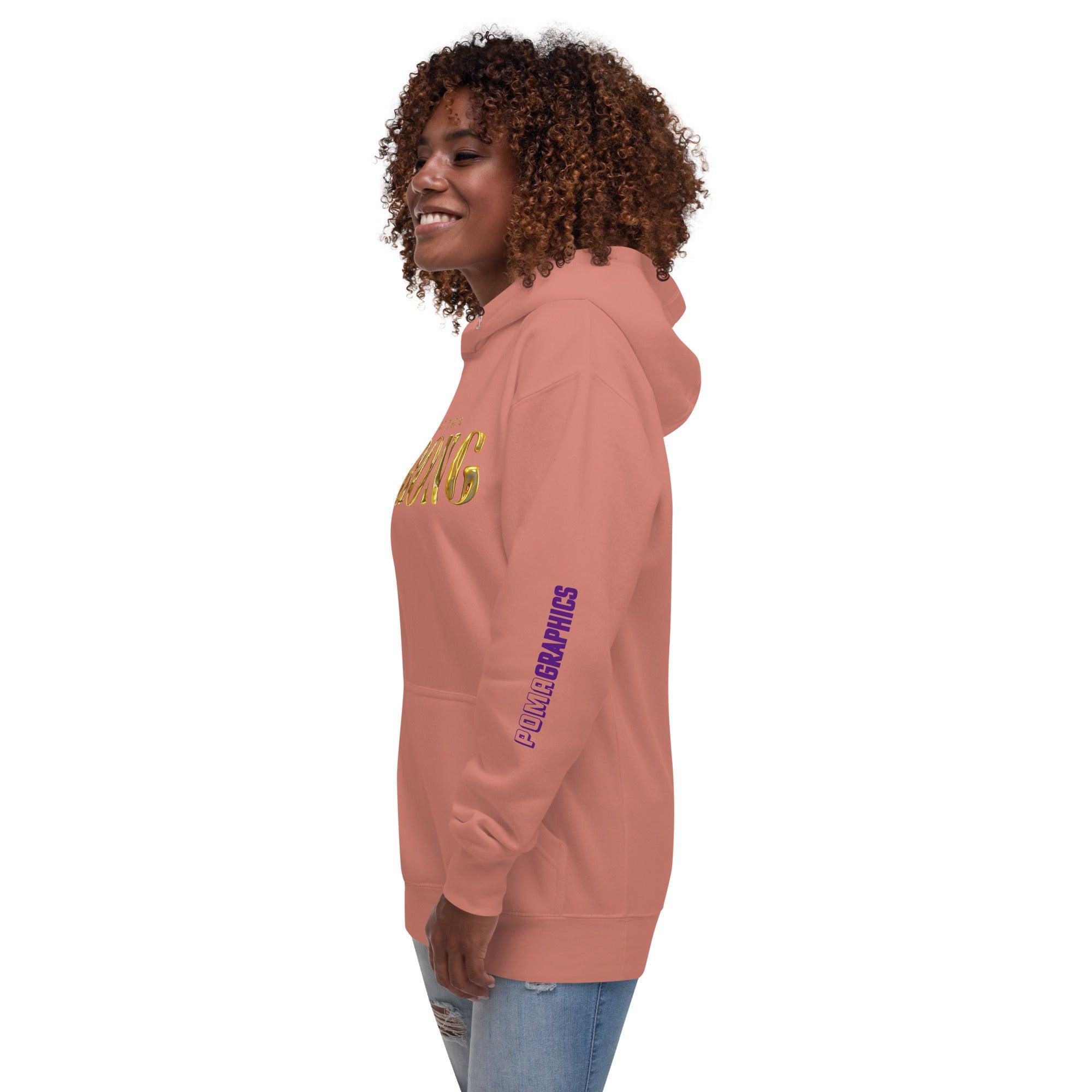 'Gold Edition Prove Them Wrong' Boyfriend Premium Hoodie - POMA Graphics