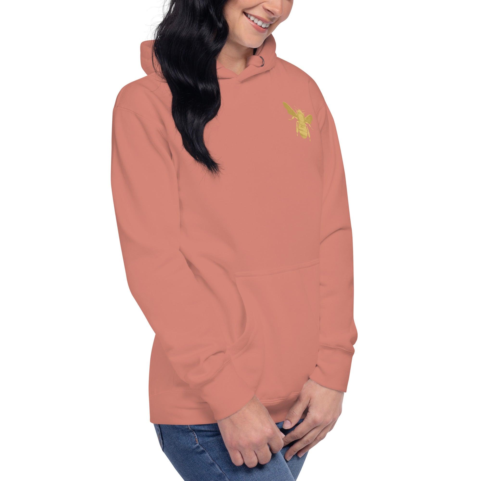 'Gold Edition Bee' Boyfriend Premium Hoodie - POMA Graphics