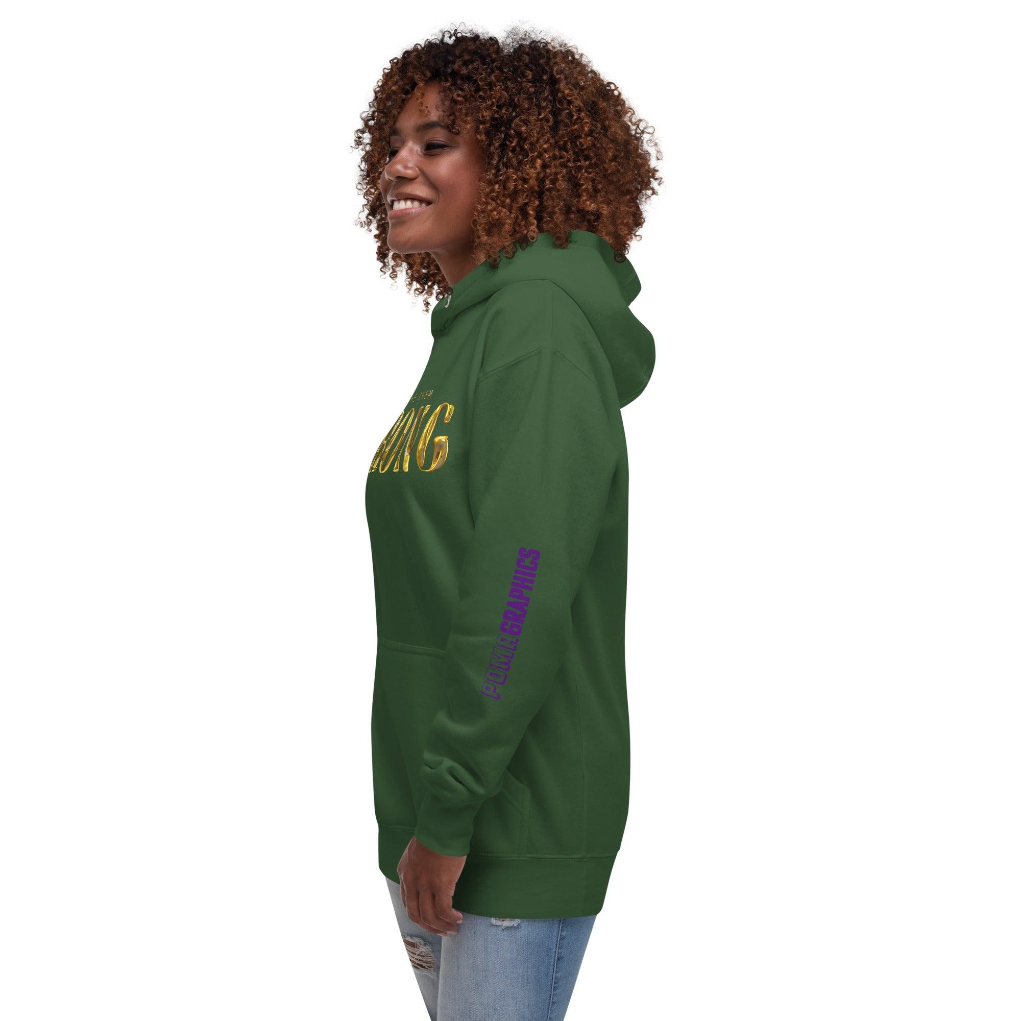 'Gold Edition Prove Them Wrong' Boyfriend Premium Hoodie - POMA Graphics