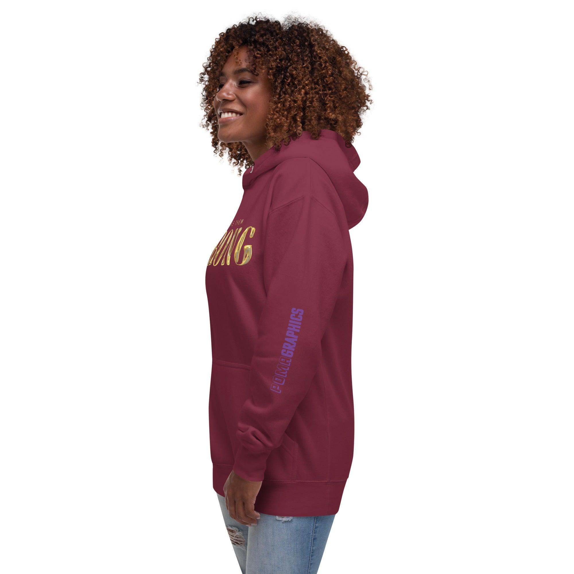 'Gold Edition Prove Them Wrong' Boyfriend Premium Hoodie - POMA Graphics