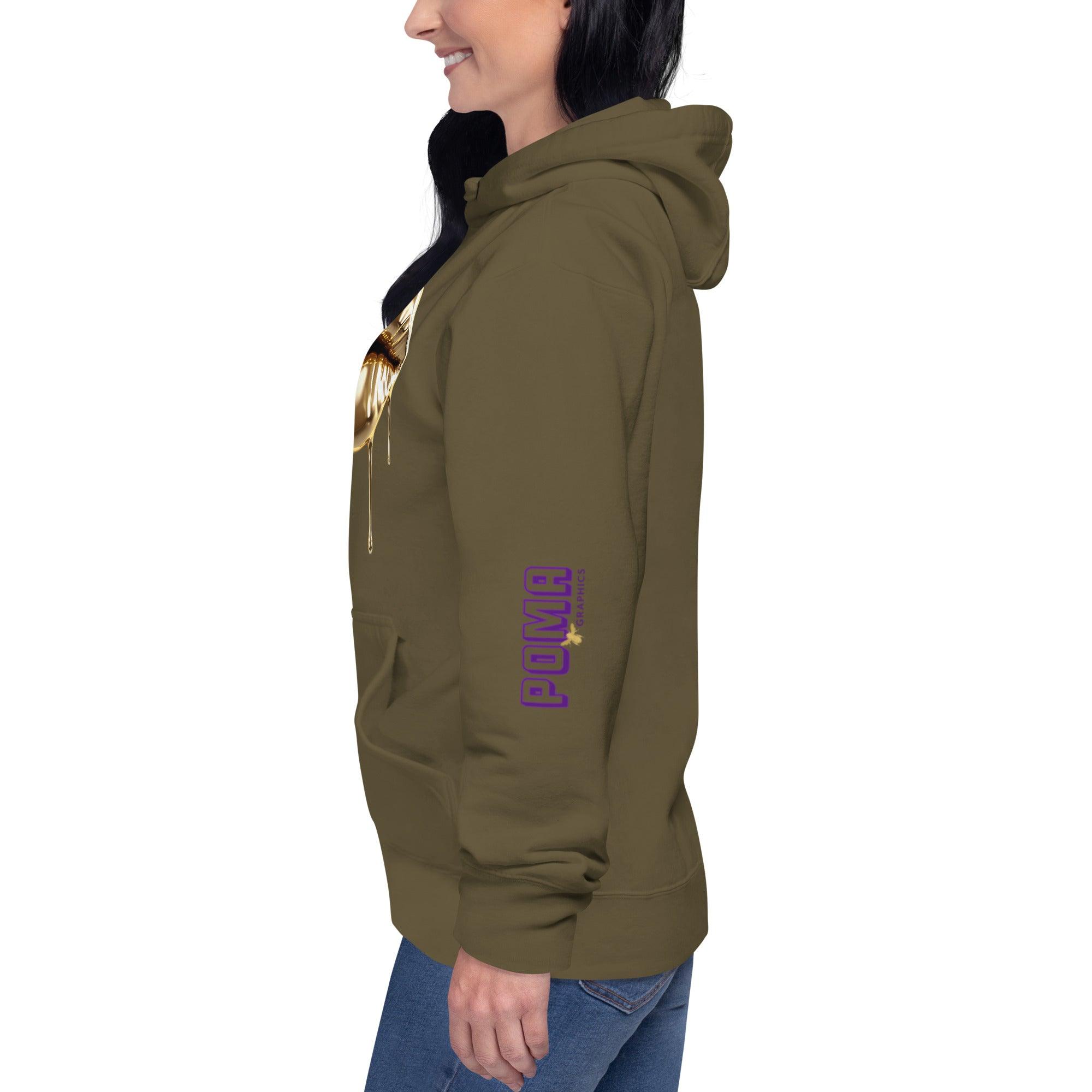 'Gold Edition Pure' Boyfriend Premium Hoodie - POMA Graphics