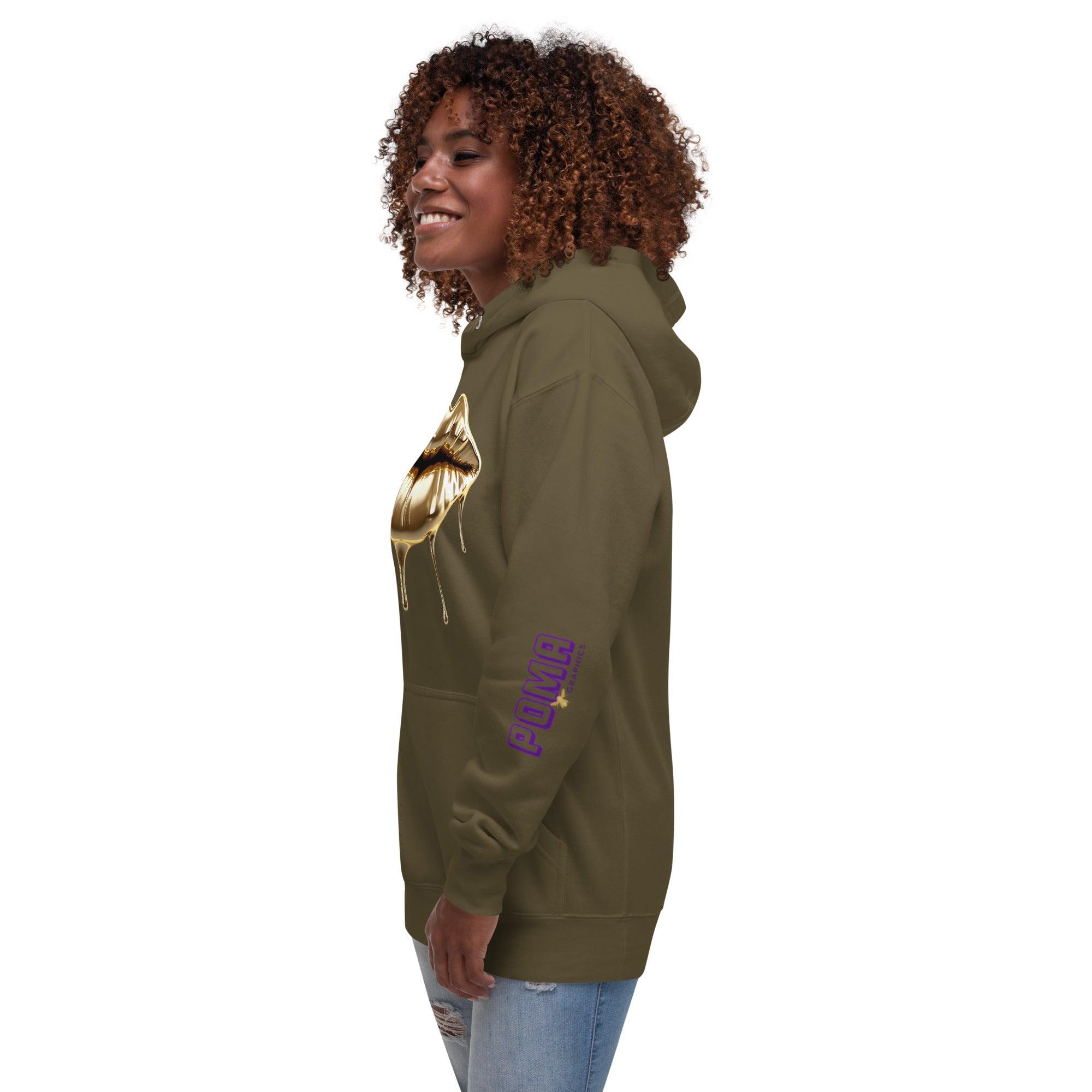 'Gold Edition Pure' Boyfriend Premium Hoodie - POMA Graphics