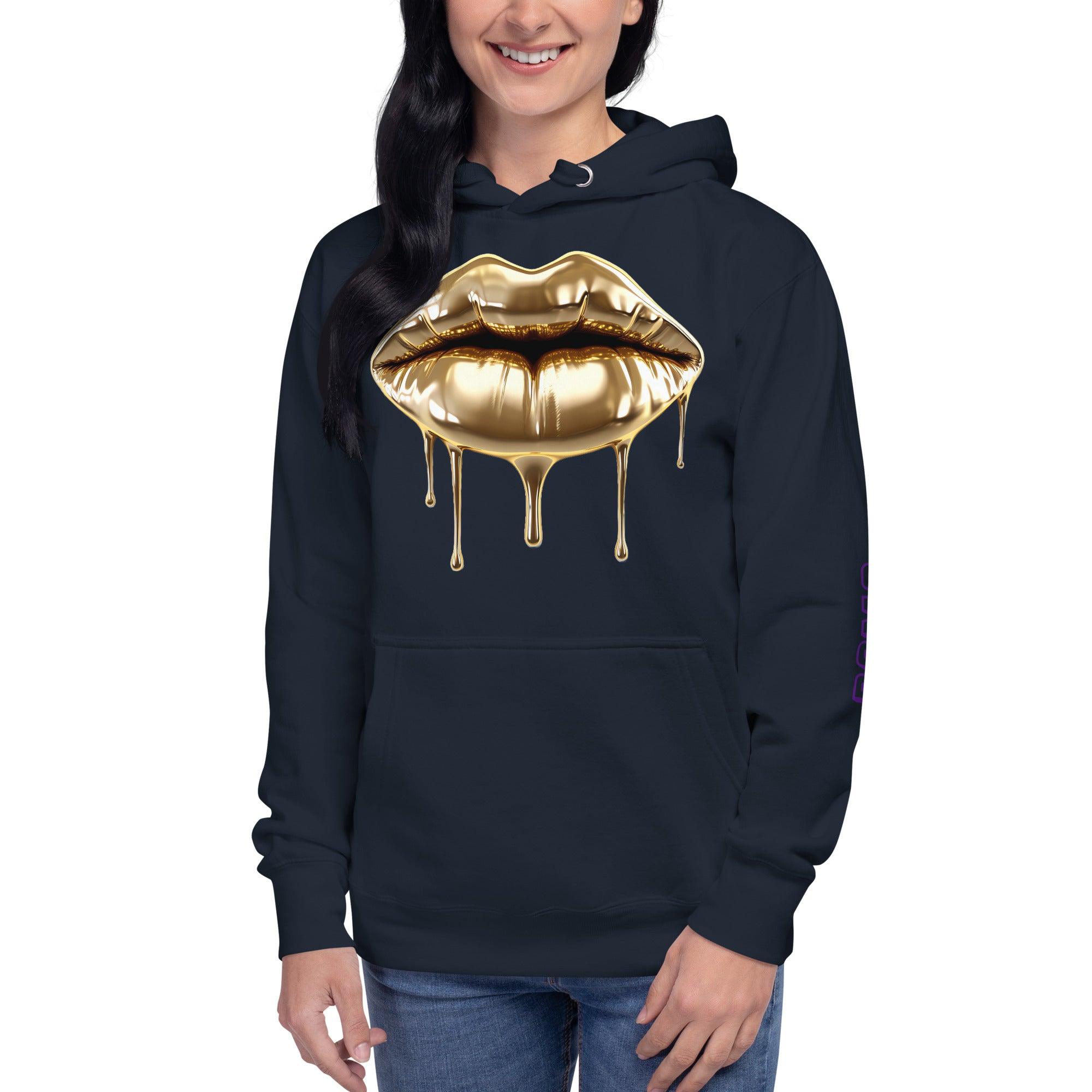 'Gold Edition Pure' Boyfriend Premium Hoodie - POMA Graphics