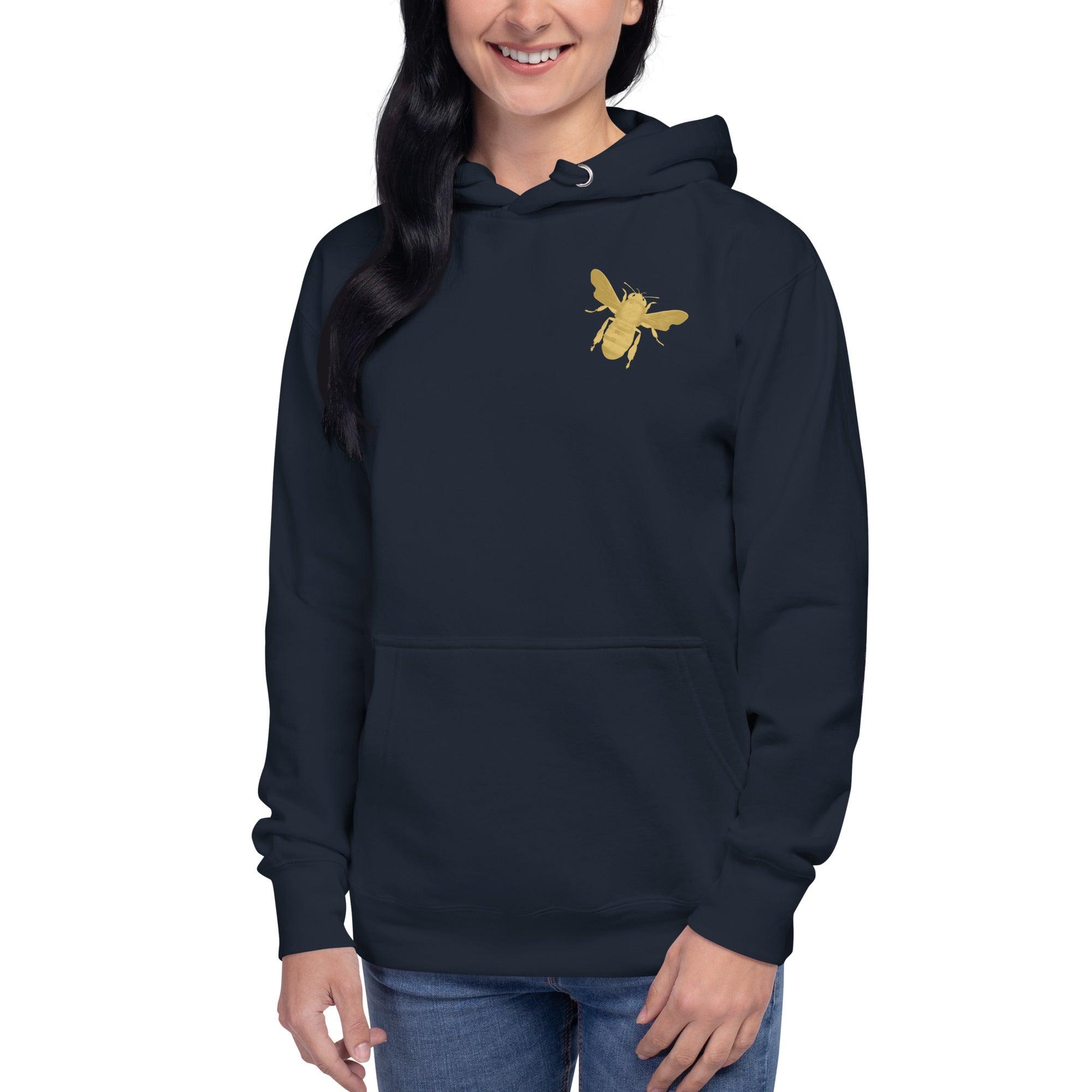 'Gold Edition Bee' Boyfriend Premium Hoodie - POMA Graphics