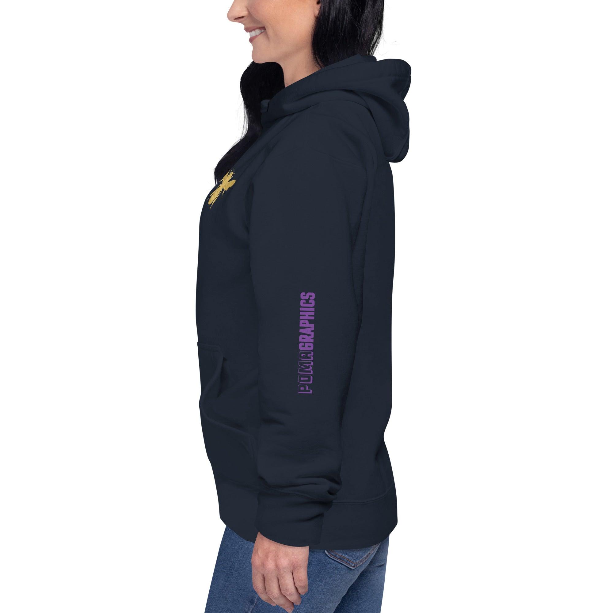 'Gold Edition Bee' Boyfriend Premium Hoodie - POMA Graphics