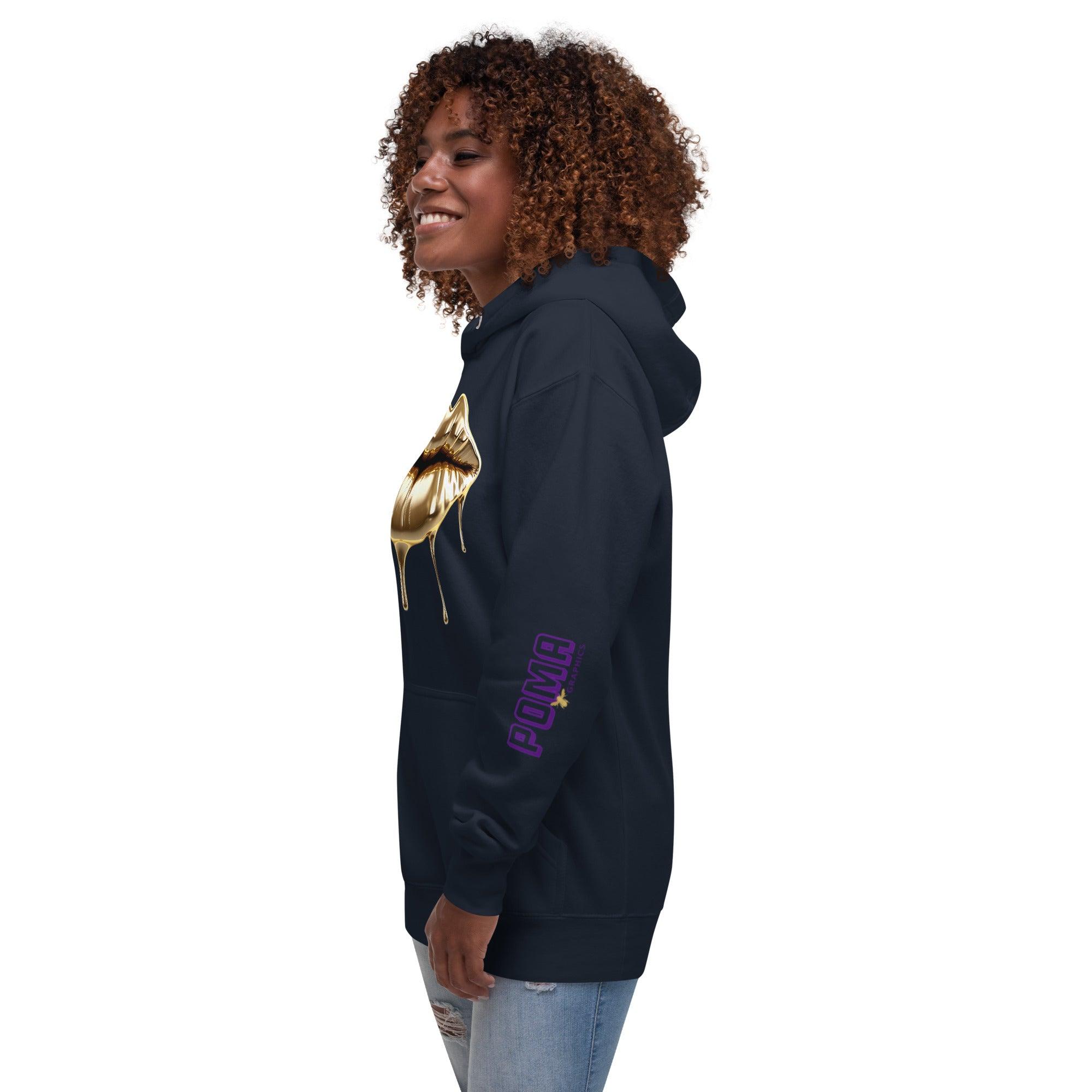 'Gold Edition Pure' Boyfriend Premium Hoodie - POMA Graphics