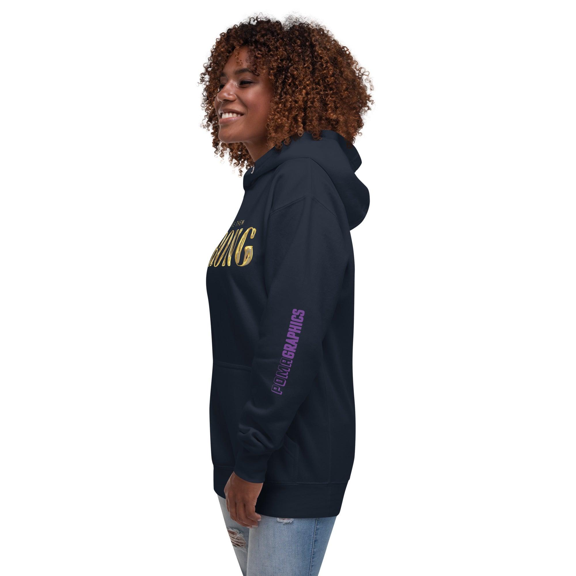 'Gold Edition Prove Them Wrong' Boyfriend Premium Hoodie - POMA Graphics