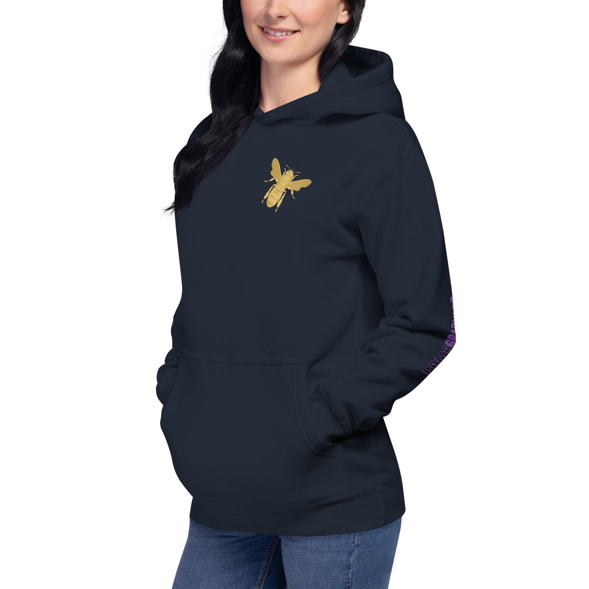 'Gold Edition Bee' Boyfriend Premium Hoodie - POMA Graphics