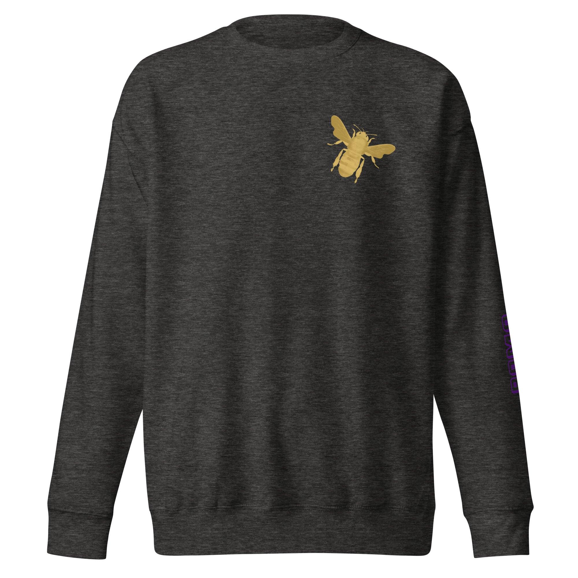 'Gold Edition Bee' Boyfriend Premium Sweatshirt - POMA Graphics