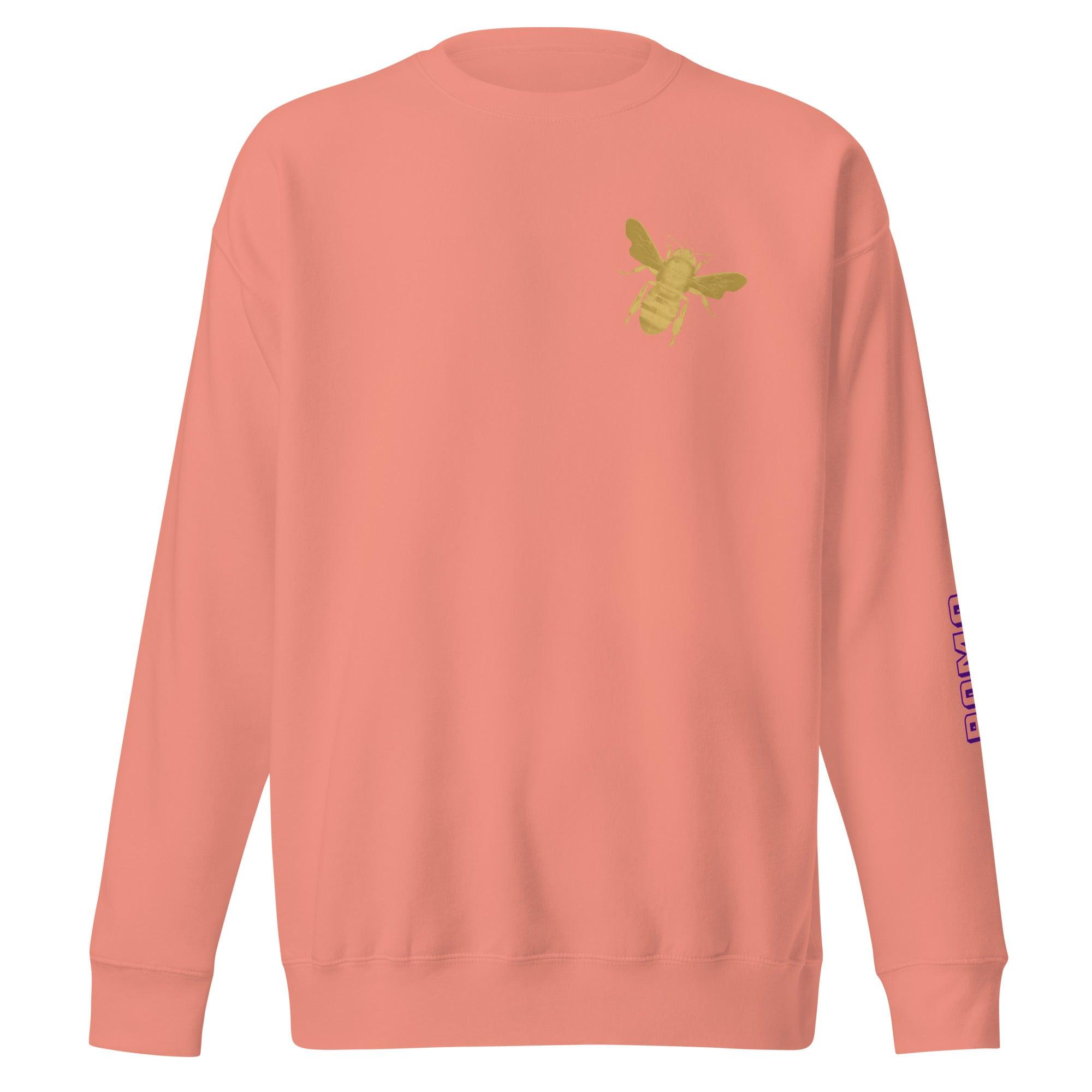 'Gold Edition Bee' Boyfriend Premium Sweatshirt - POMA Graphics