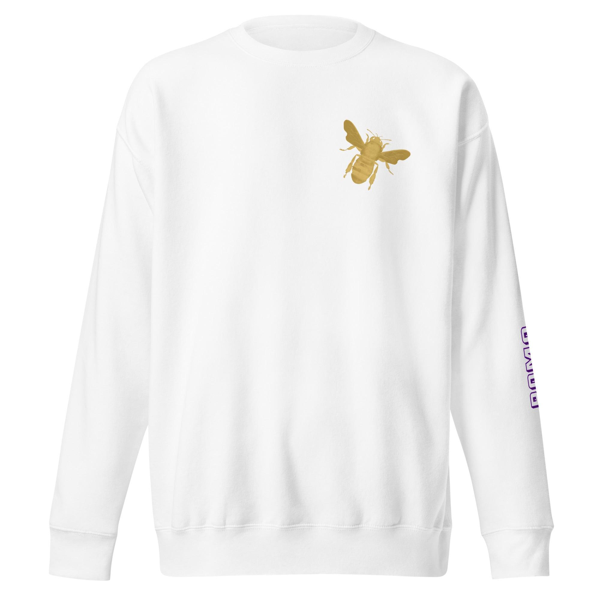 'Gold Edition Bee' Boyfriend Premium Sweatshirt - POMA Graphics