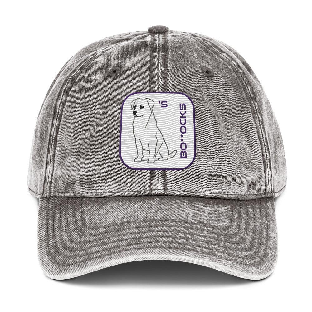 'Dog's Bo**ocks' Vintage Cotton Twill Cap - POMA Graphics