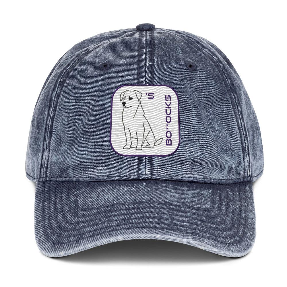 'Dog's Bo**ocks' Vintage Cotton Twill Cap - POMA Graphics