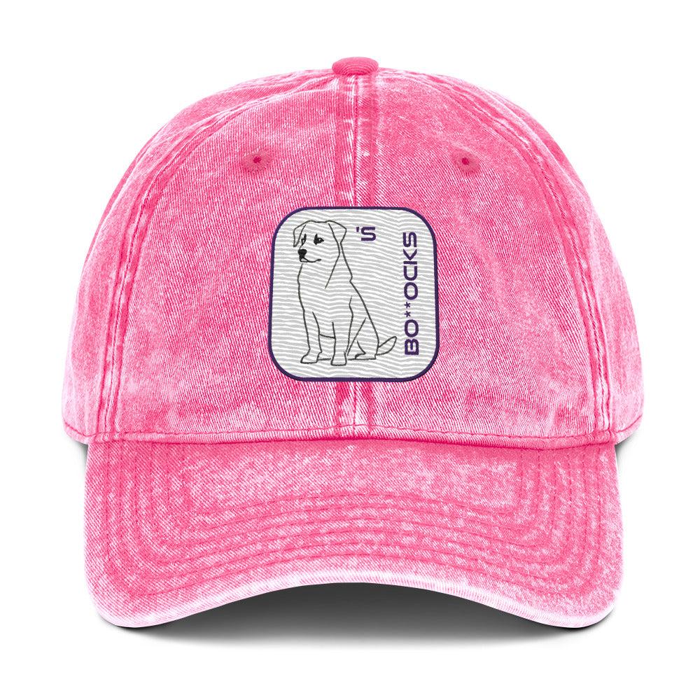 'Dog's Bo**ocks' Vintage Cotton Twill Cap - POMA Graphics