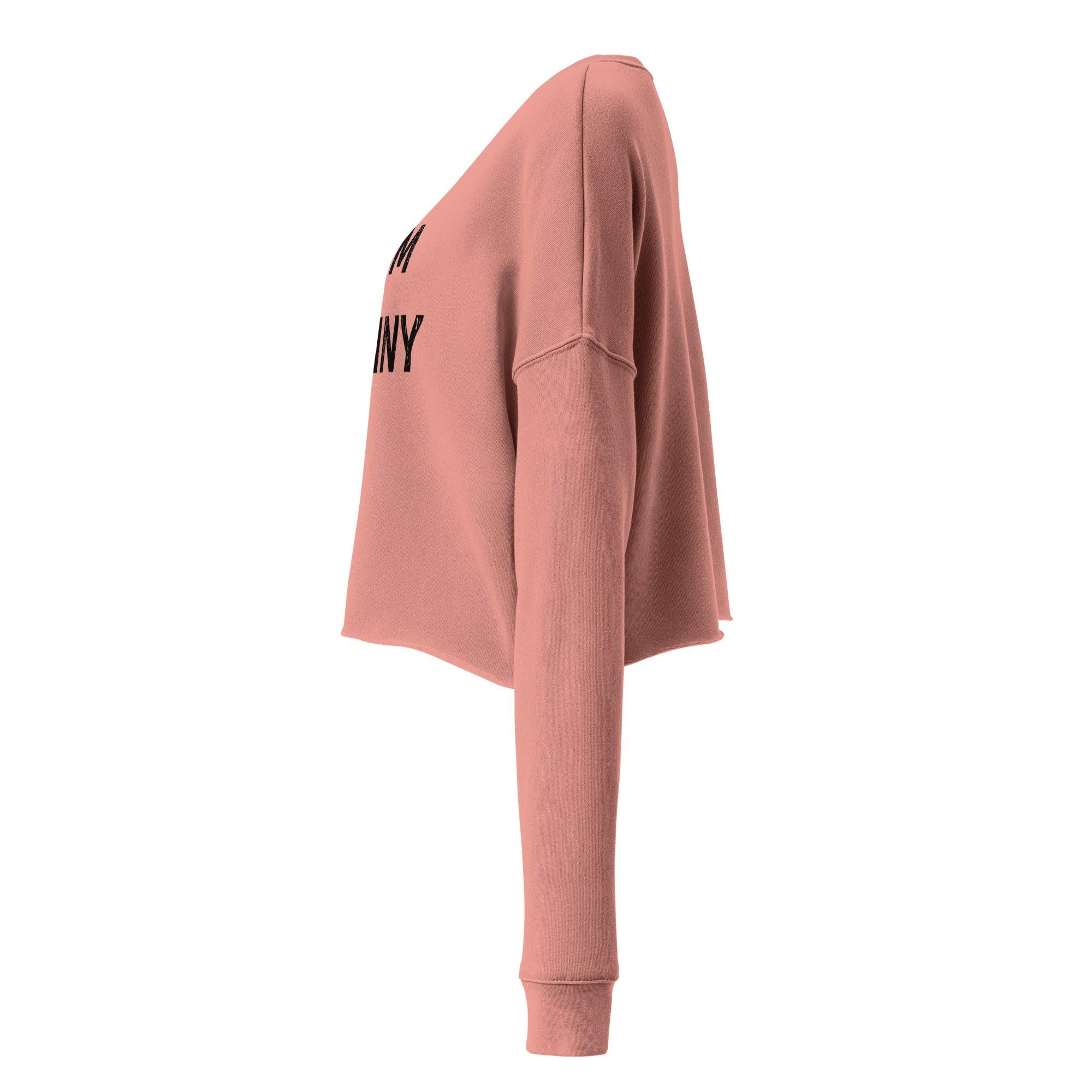 'Gym Bunny' Cropped Sweatshirt