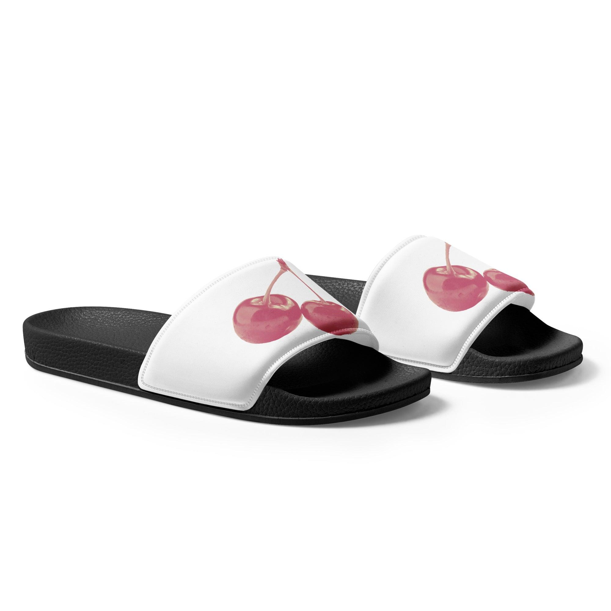 'Cherry Red' Women's slides