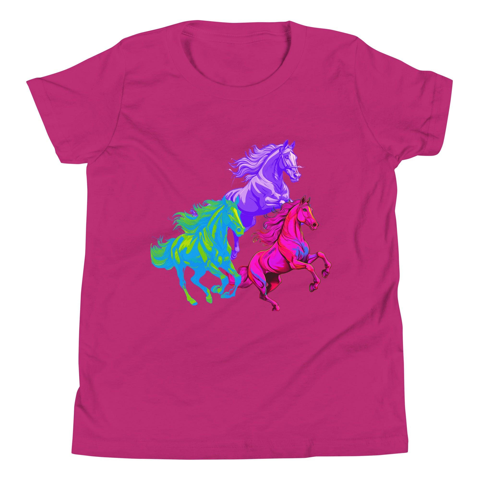 'Bolting Horses' Baby Tee