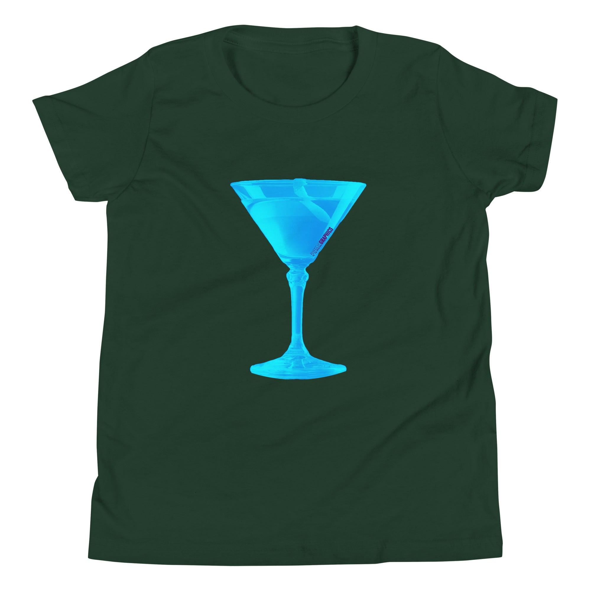 'Blue Martini' Baby Tee