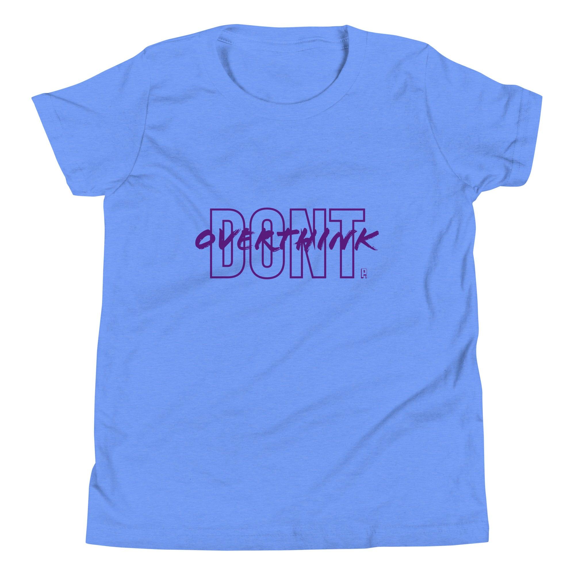 'Don't Overthink' Baby Tee - POMA Graphics