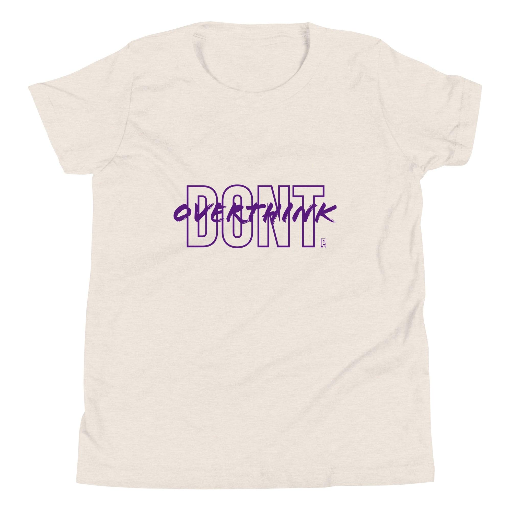 'Don't Overthink' Baby Tee - POMA Graphics