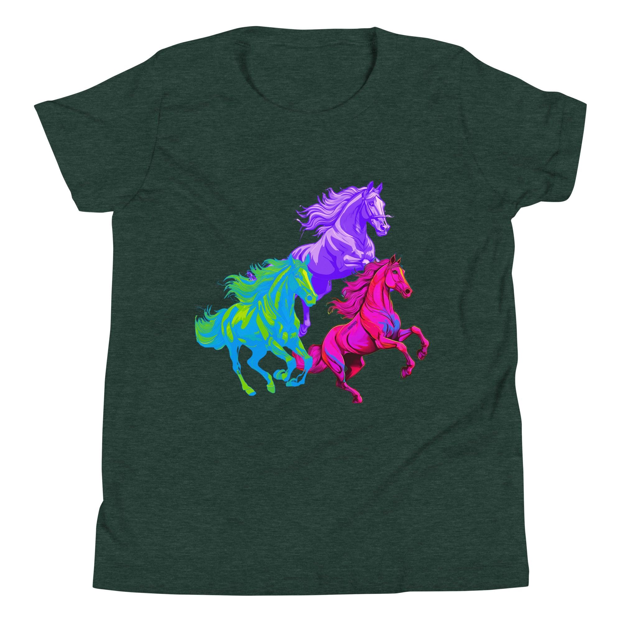 'Bolting Horses' Baby Tee