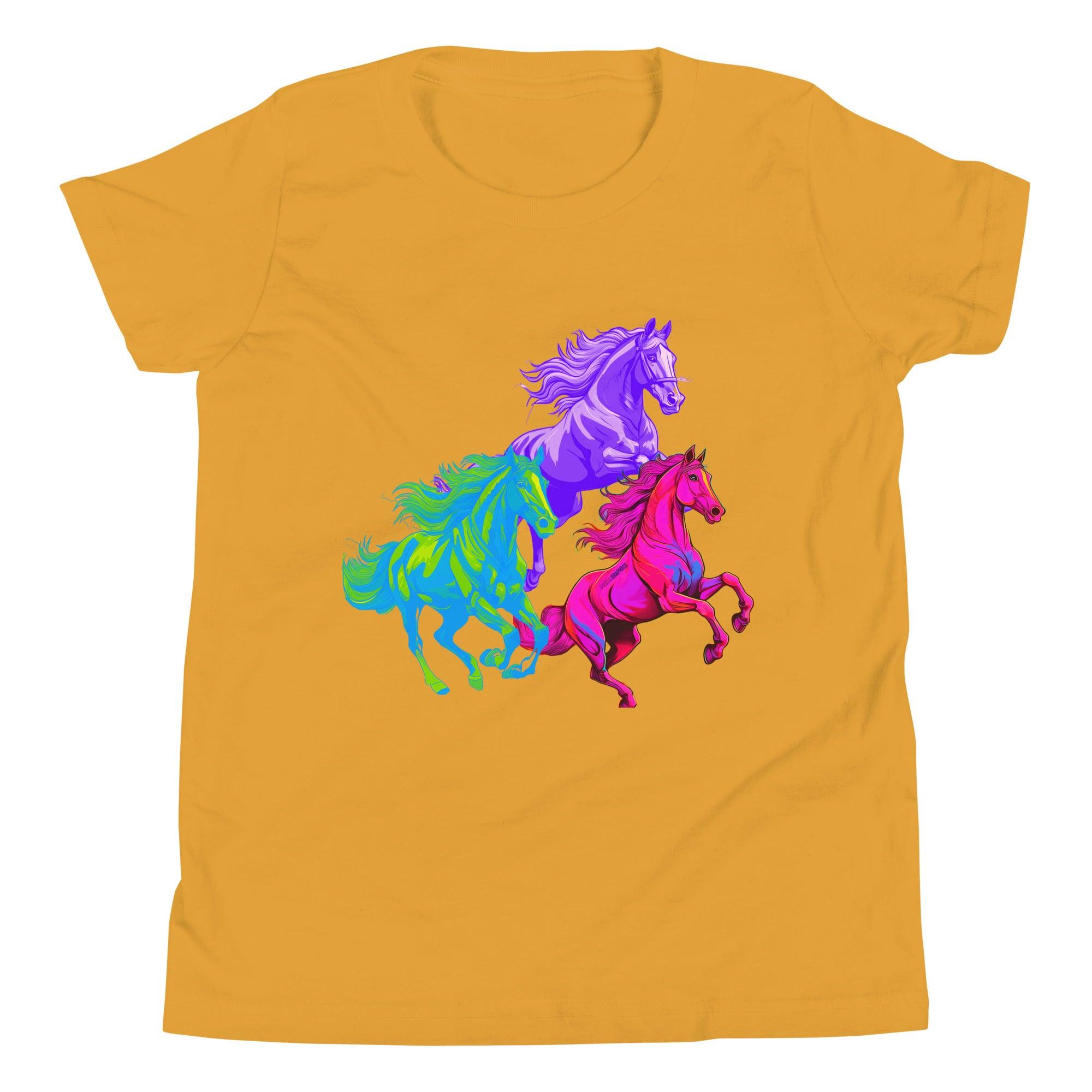 'Bolting Horses' Baby Tee