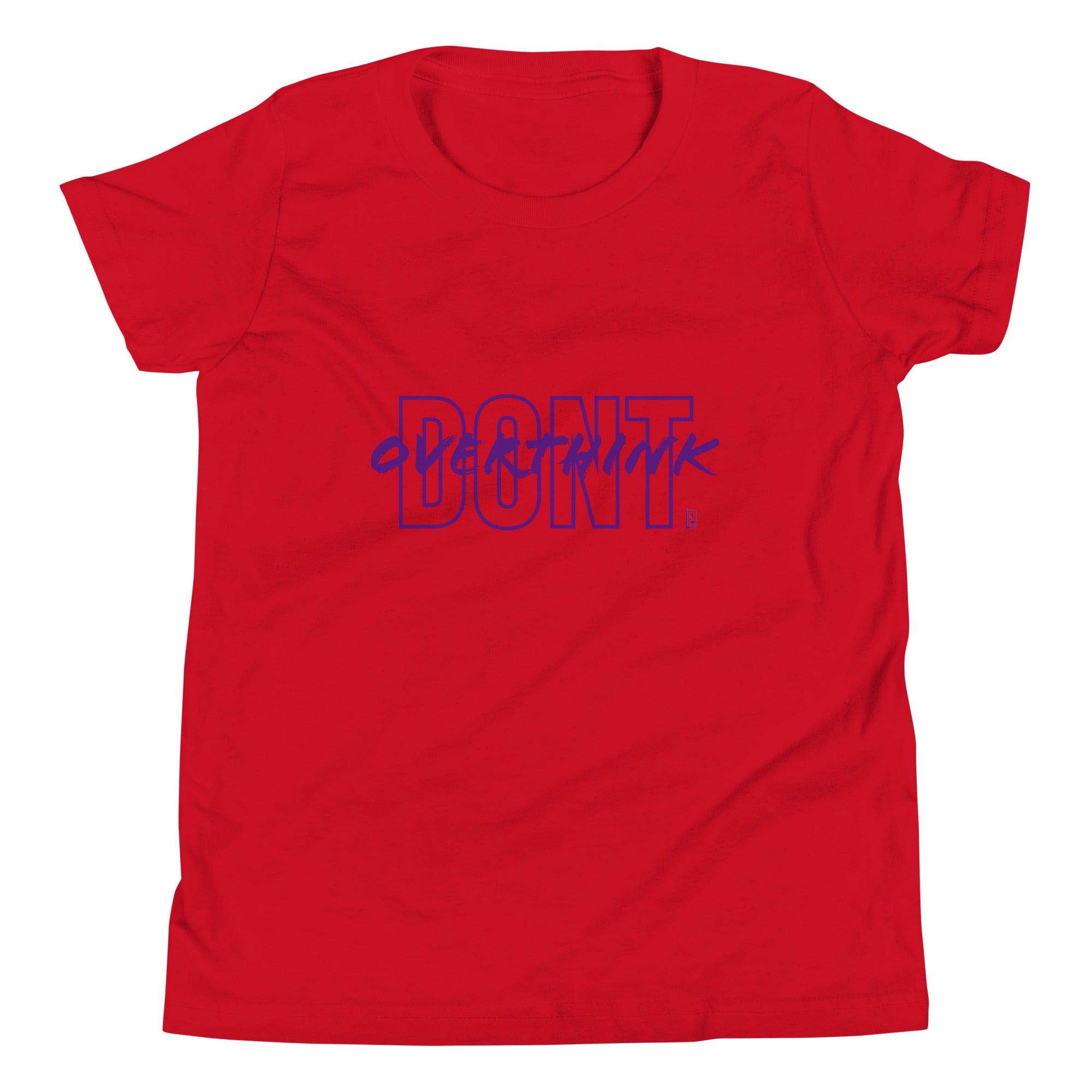 'Don't Overthink' Baby Tee - POMA Graphics